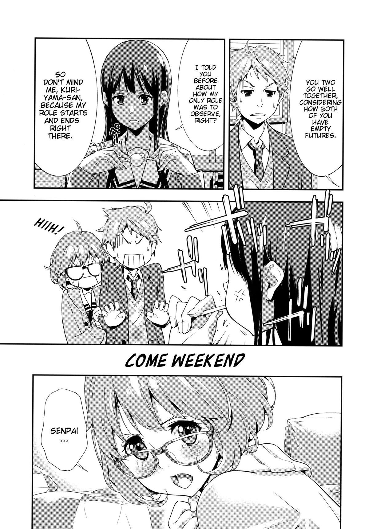 (C85) [Hapoi-dokoro (Okazaki Takeshi)] EXCLUDE (Kyoukai no Kanata) [English] image number 10