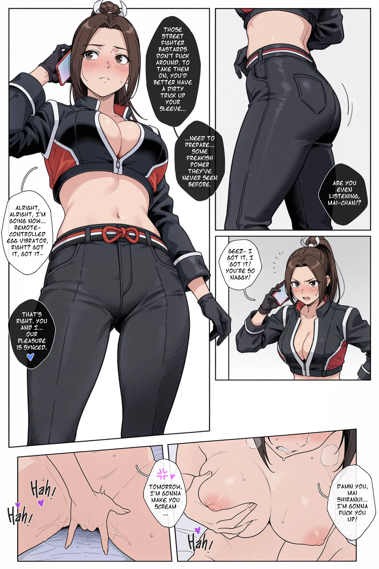 JuicePiggy16 - Bikini Fighter 1 (Mai vs Juri) (Patreon) (AI Generated) image number 2