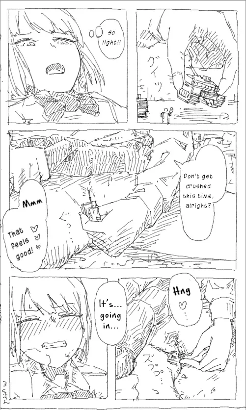 [rock_suno] Kyodai Musume Jii 1-3 | Giantess Masturbation 1-3 [English] 图片编号 10