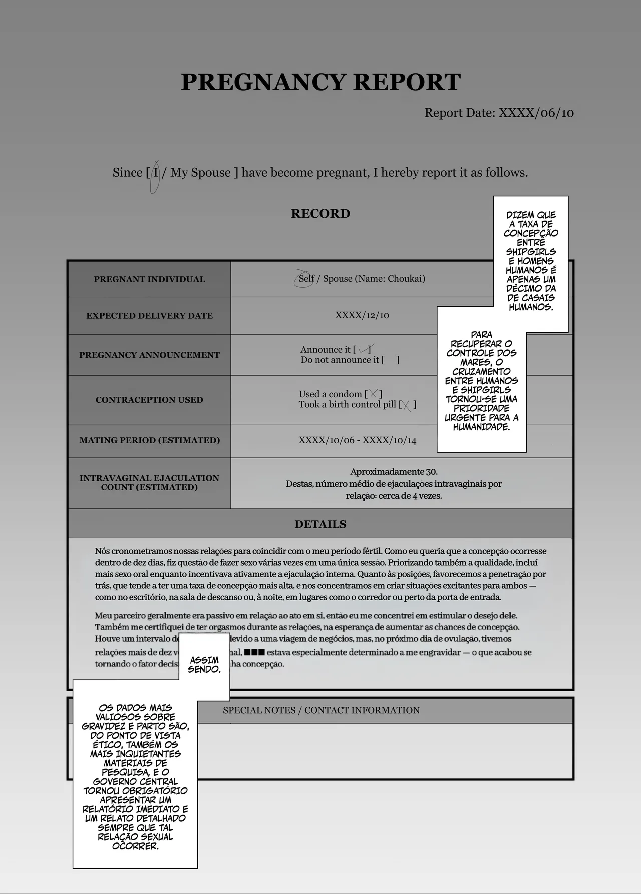 [Gyoumuyou Jiga] Watashi ga Kowareta Hi ~Chokai ga Teitoku to Ninshin suru made Kakurete Kossori Uwaki Koubi Shimakuru Hanashi~ (Kantai Collection -KanColle-) [pt-BR] [Bakai.org] [Digital] 图片编号 2