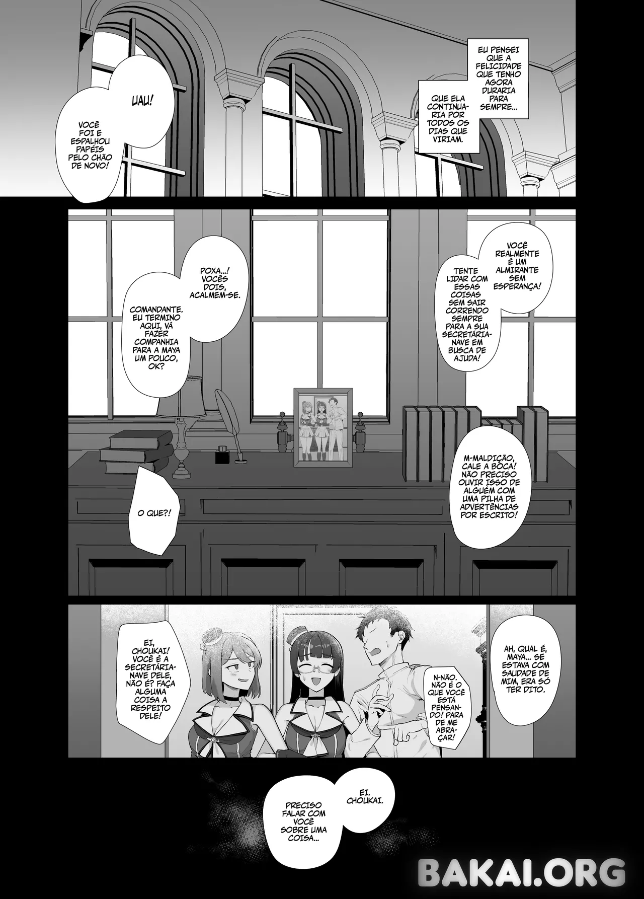 [Gyoumuyou Jiga] Watashi ga Kowareta Hi ~Chokai ga Teitoku to Ninshin suru made Kakurete Kossori Uwaki Koubi Shimakuru Hanashi~ (Kantai Collection -KanColle-) [pt-BR] [Bakai.org] [Digital] 图片编号 4