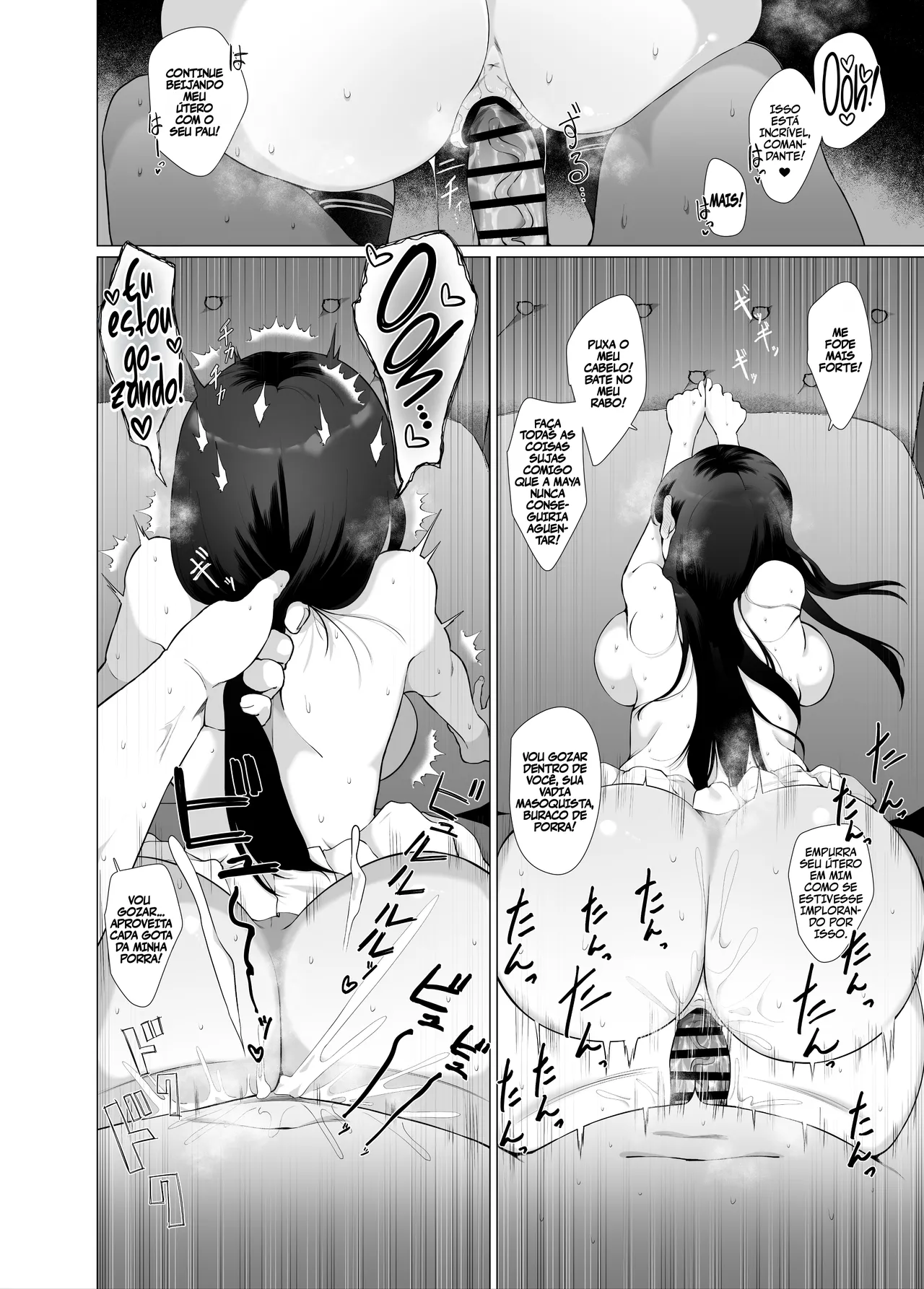 [Gyoumuyou Jiga] Watashi ga Kowareta Hi ~Chokai ga Teitoku to Ninshin suru made Kakurete Kossori Uwaki Koubi Shimakuru Hanashi~ (Kantai Collection -KanColle-) [pt-BR] [Bakai.org] [Digital] 图片编号 37