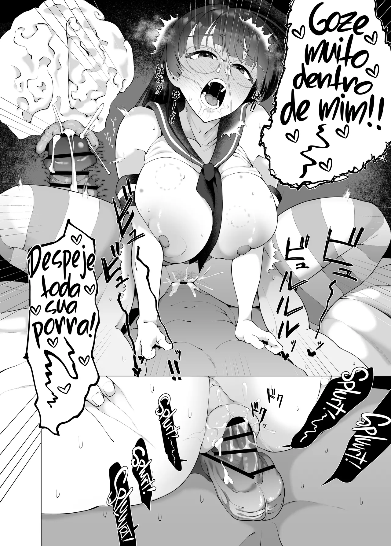 [Gyoumuyou Jiga] Watashi ga Kowareta Hi ~Chokai ga Teitoku to Ninshin suru made Kakurete Kossori Uwaki Koubi Shimakuru Hanashi~ (Kantai Collection -KanColle-) [pt-BR] [Bakai.org] [Digital] 图片编号 43