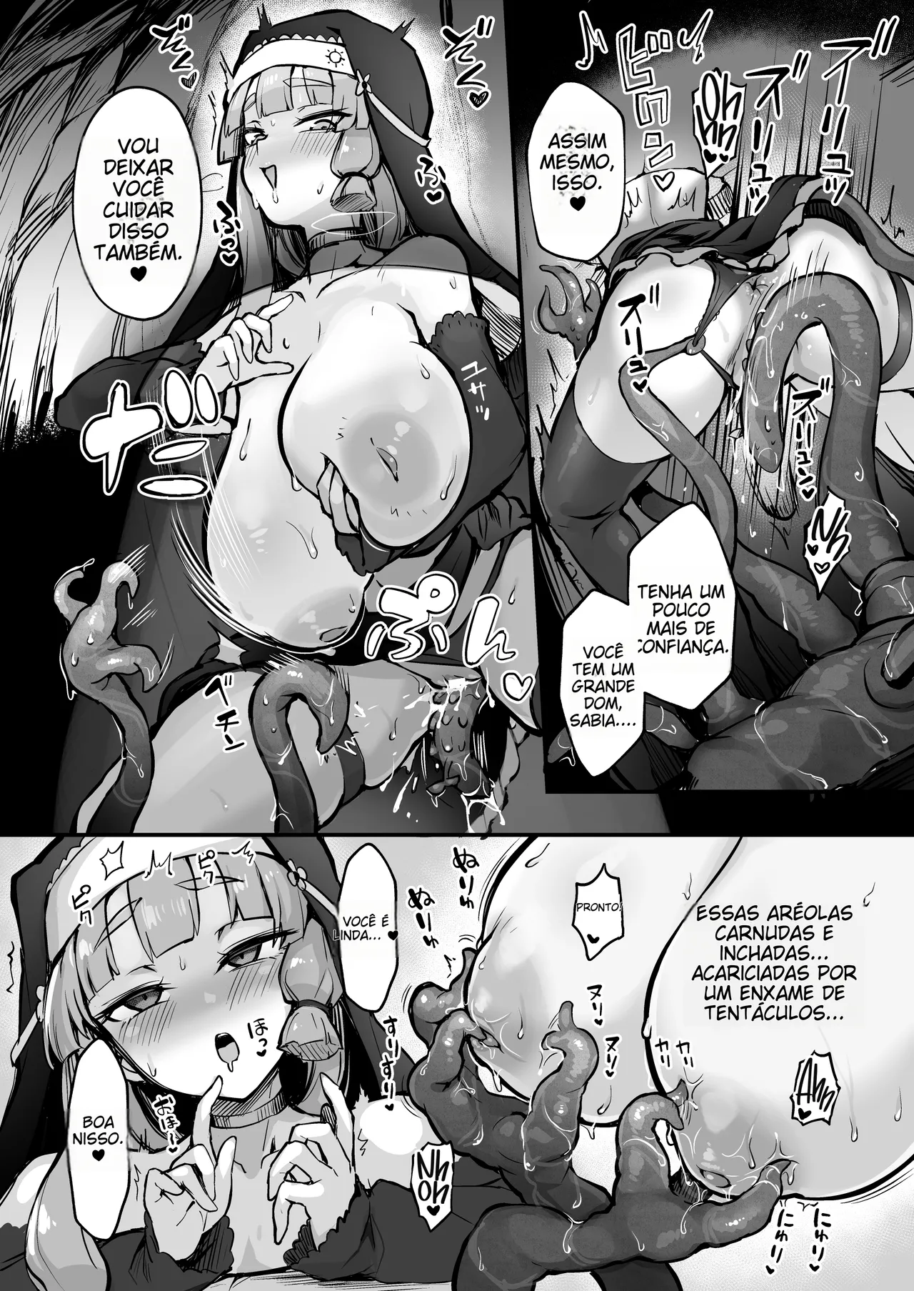 [Naminori Navy (ebinavy)] Shokushu Nanka ni Makenai! Side:A [English] [Project Valvrein] [Digital] [Portuguese-BR] (TR-140) image number 9