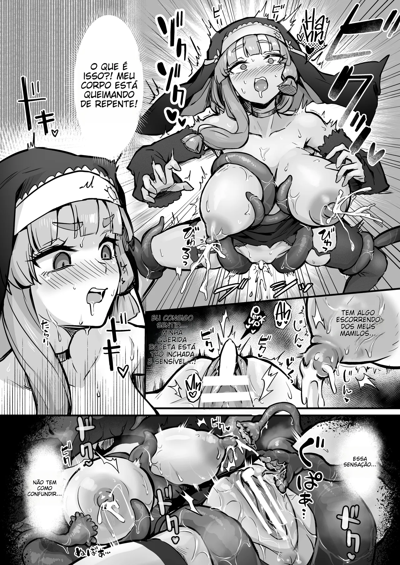 [Naminori Navy (ebinavy)] Shokushu Nanka ni Makenai! Side:A [English] [Project Valvrein] [Digital] [Portuguese-BR] (TR-140) image number 13