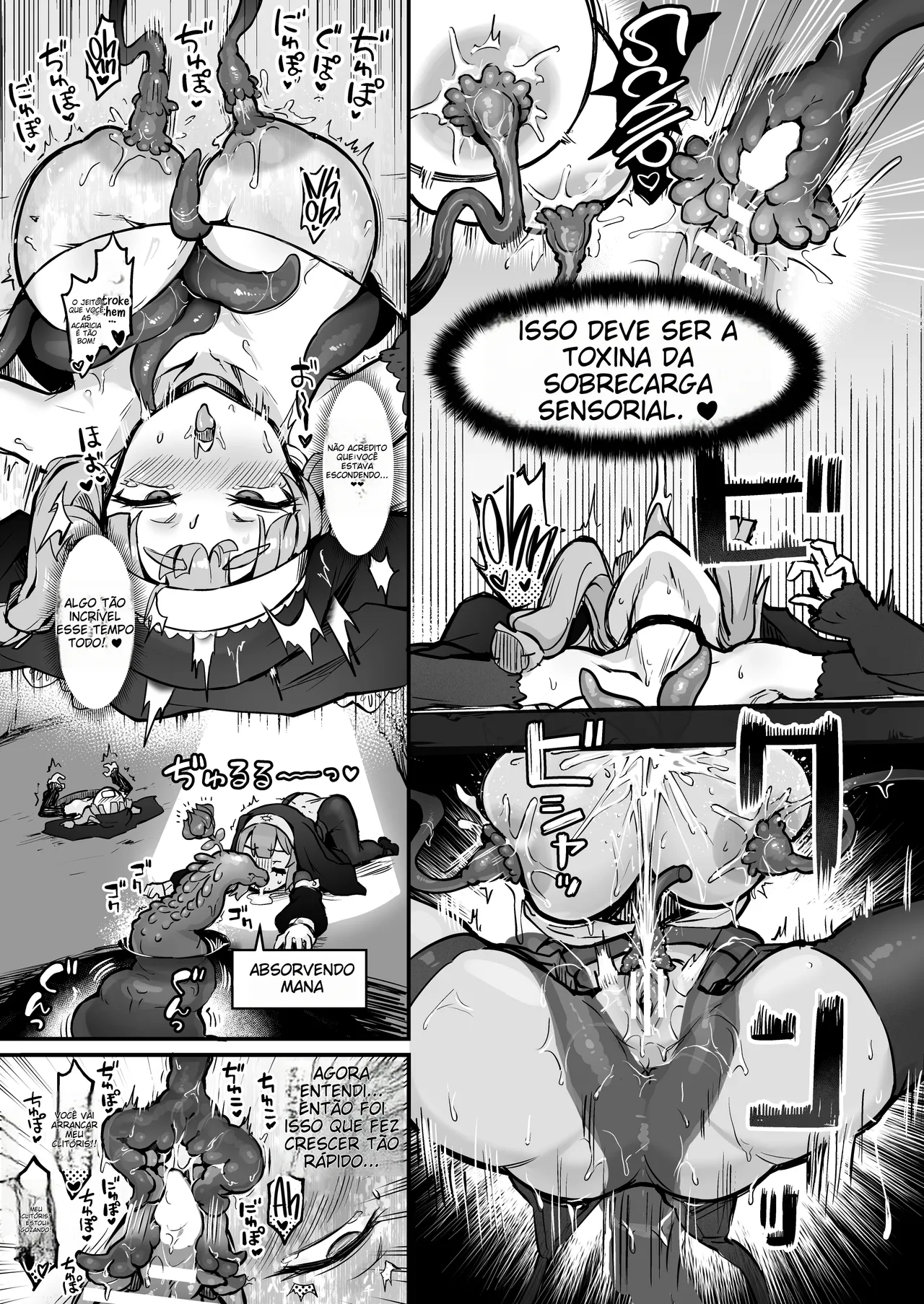 [Naminori Navy (ebinavy)] Shokushu Nanka ni Makenai! Side:A [English] [Project Valvrein] [Digital] [Portuguese-BR] (TR-140) image number 14