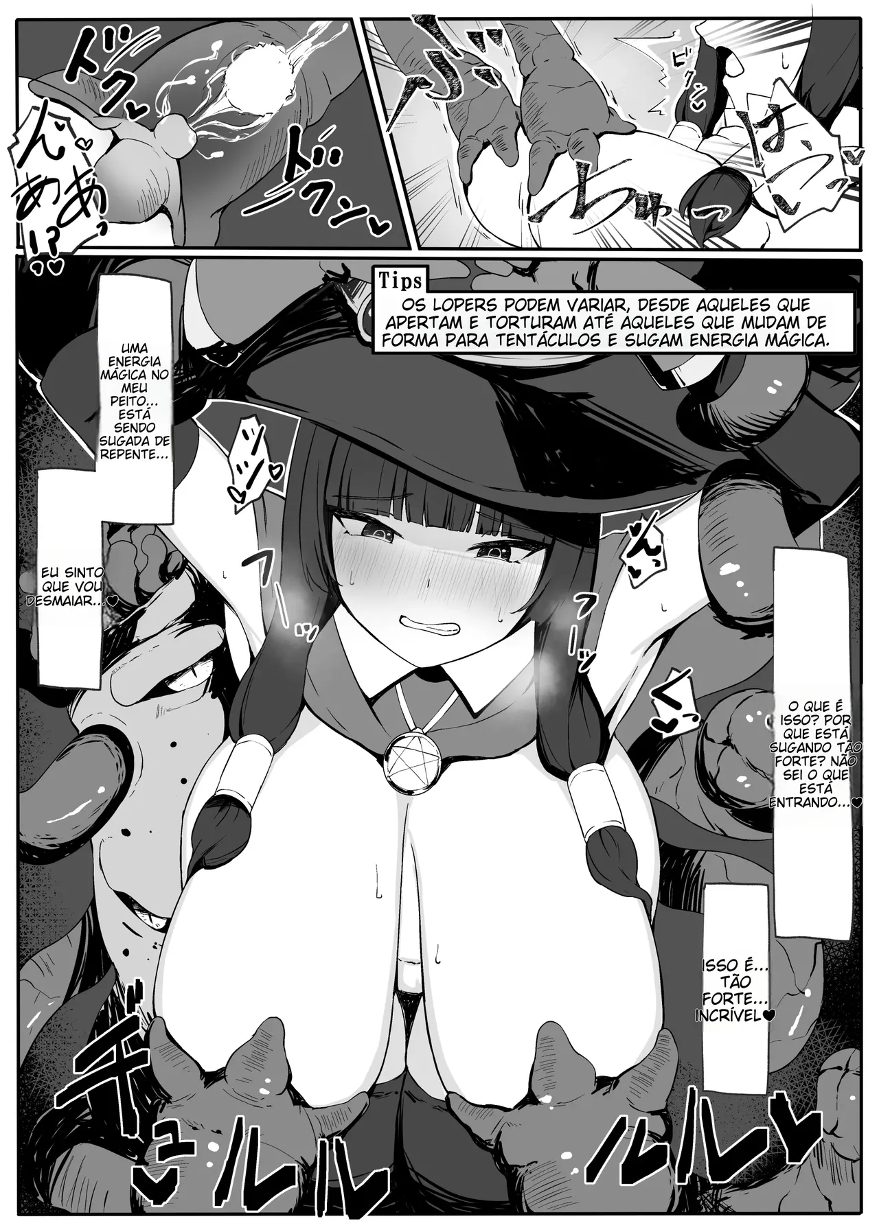 [Omochi no Mochiya (Numamochi)] Saikyou Witch ga Zako Monster-tachi ni Haiboku Suru Hanashi | [Portuguese-BR] (TR-144) 이미지 번호 8