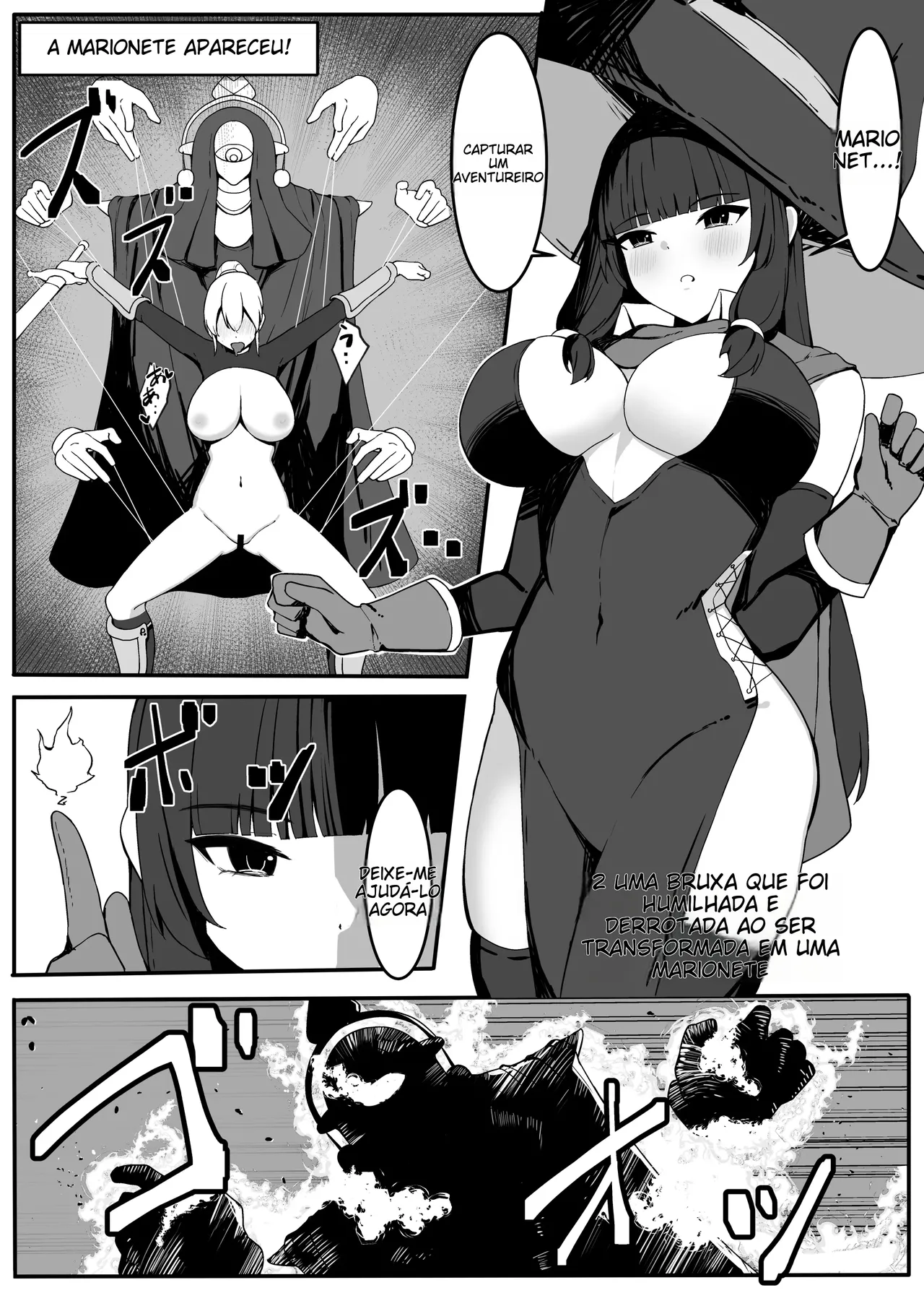 [Omochi no Mochiya (Numamochi)] Saikyou Witch ga Zako Monster-tachi ni Haiboku Suru Hanashi | [Portuguese-BR] (TR-144) 이미지 번호 13