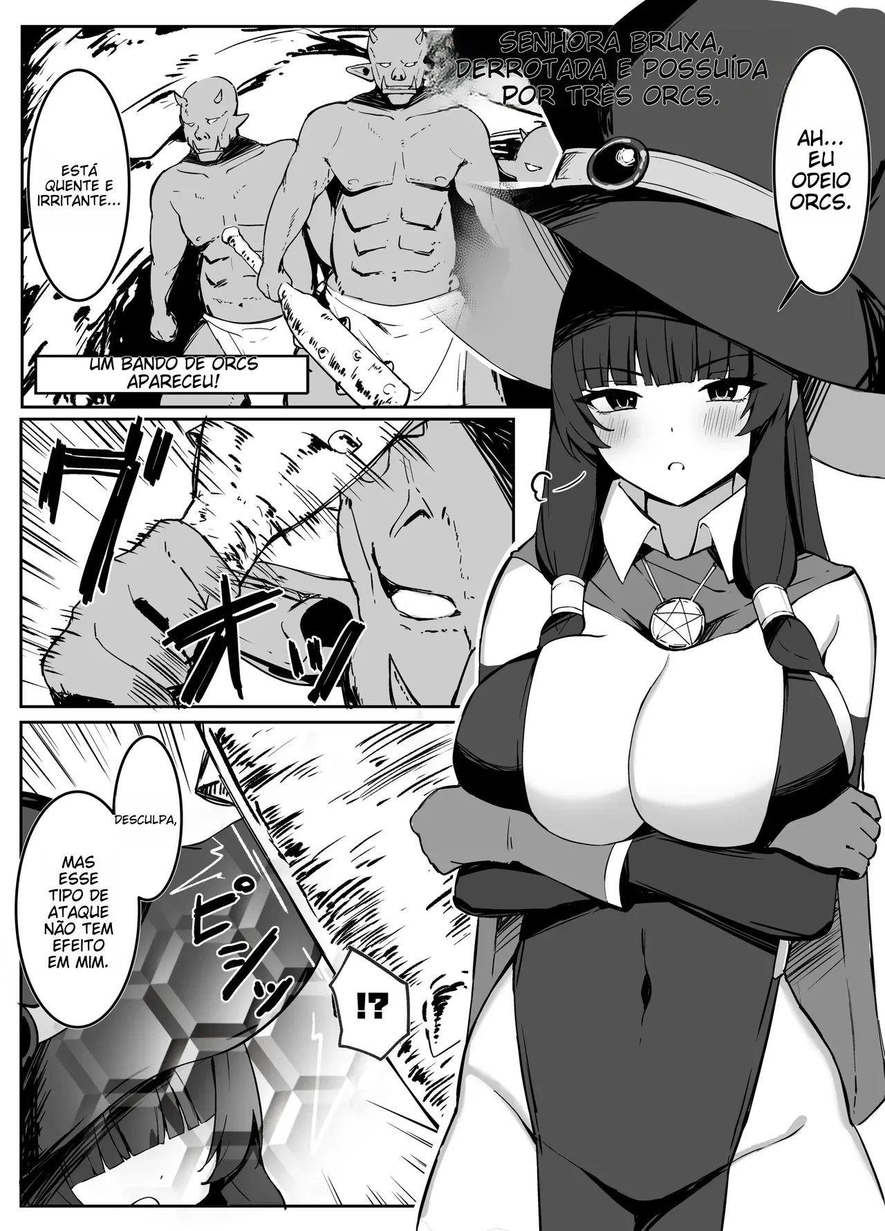 [Omochi no Mochiya (Numamochi)] Saikyou Witch ga Zako Monster-tachi ni Haiboku Suru Hanashi | [Portuguese-BR] (TR-144) 이미지 번호 20