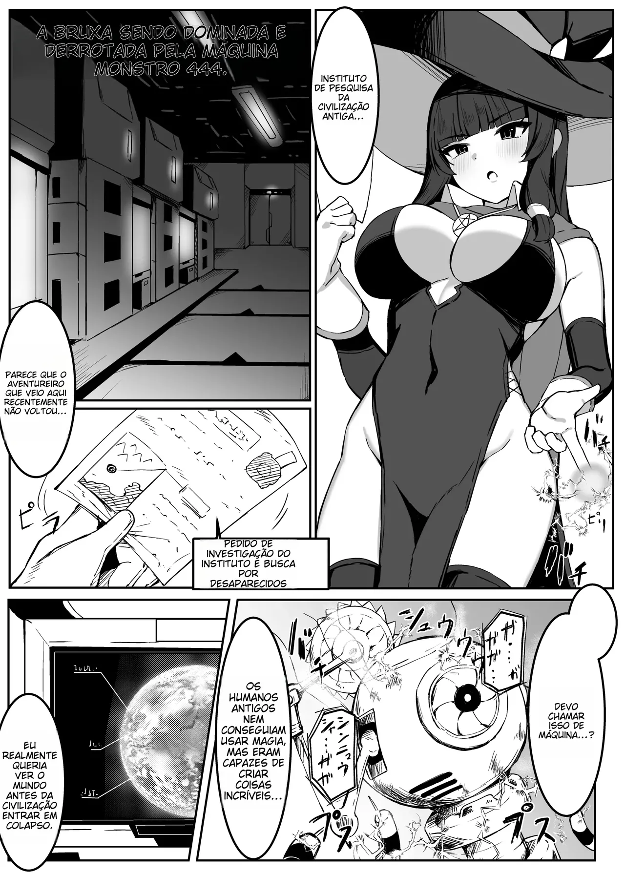 [Omochi no Mochiya (Numamochi)] Saikyou Witch ga Zako Monster-tachi ni Haiboku Suru Hanashi | [Portuguese-BR] (TR-144) 이미지 번호 26