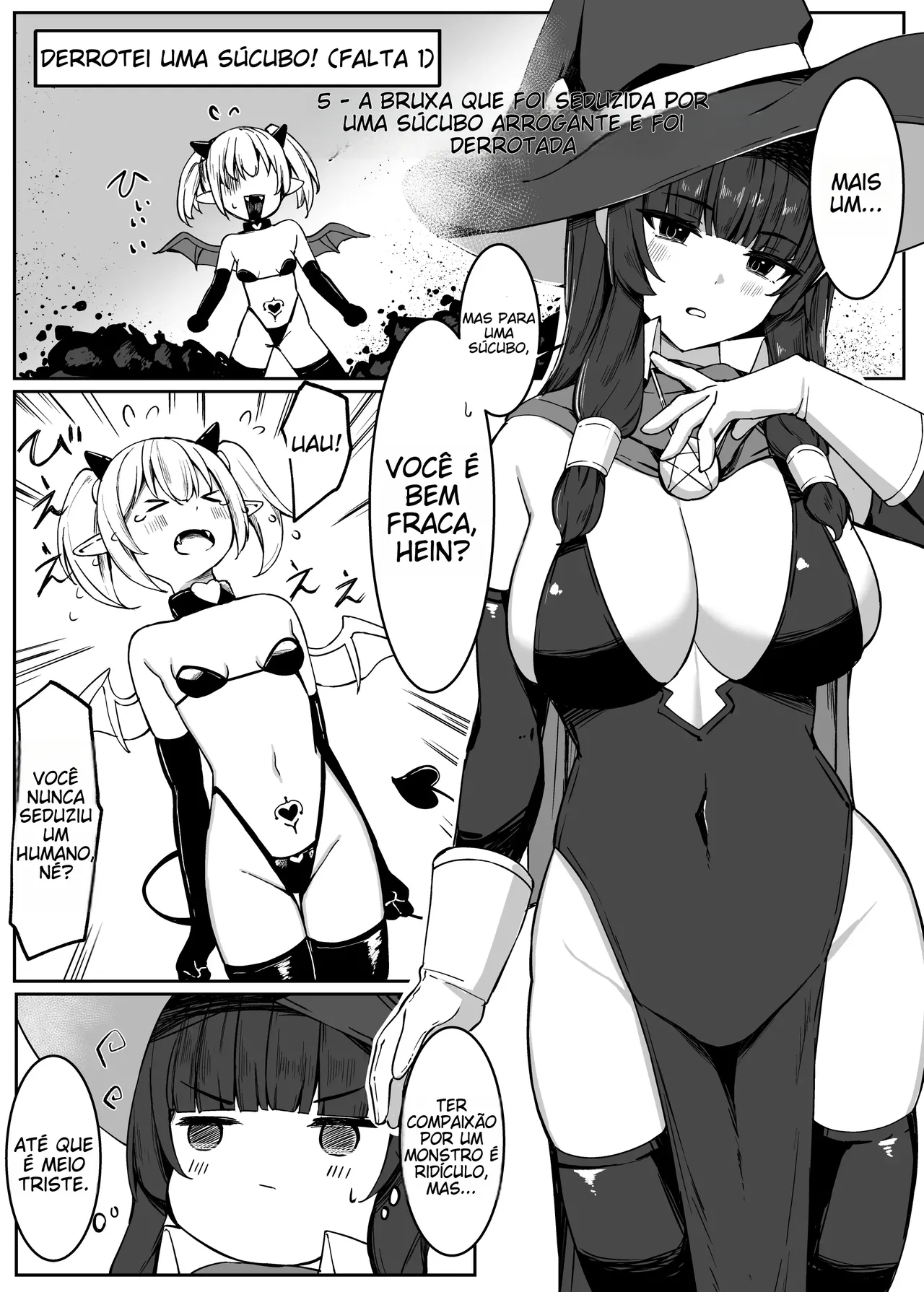 [Omochi no Mochiya (Numamochi)] Saikyou Witch ga Zako Monster-tachi ni Haiboku Suru Hanashi | [Portuguese-BR] (TR-144) 이미지 번호 33