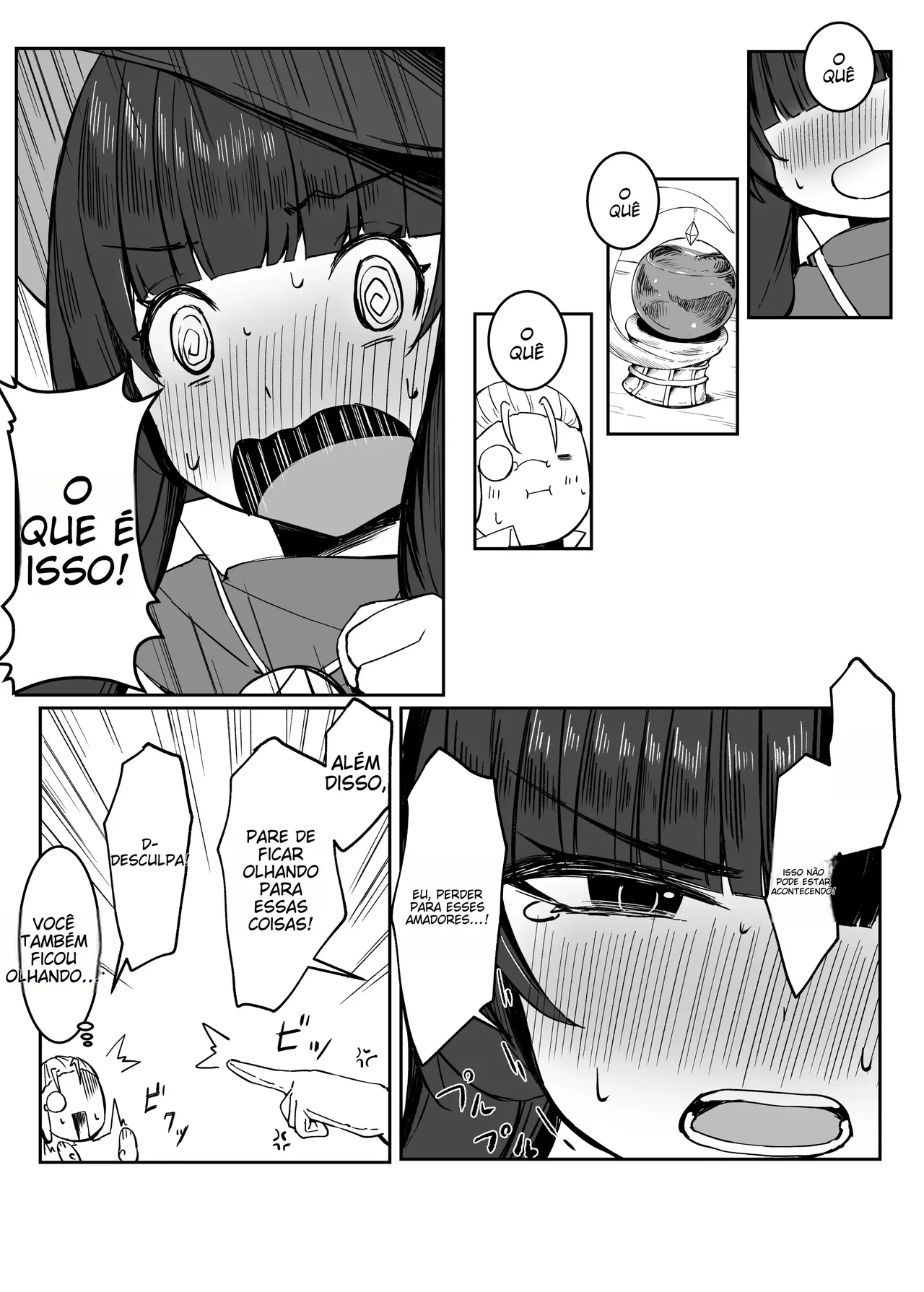 [Omochi no Mochiya (Numamochi)] Saikyou Witch ga Zako Monster-tachi ni Haiboku Suru Hanashi | [Portuguese-BR] (TR-144) 이미지 번호 40