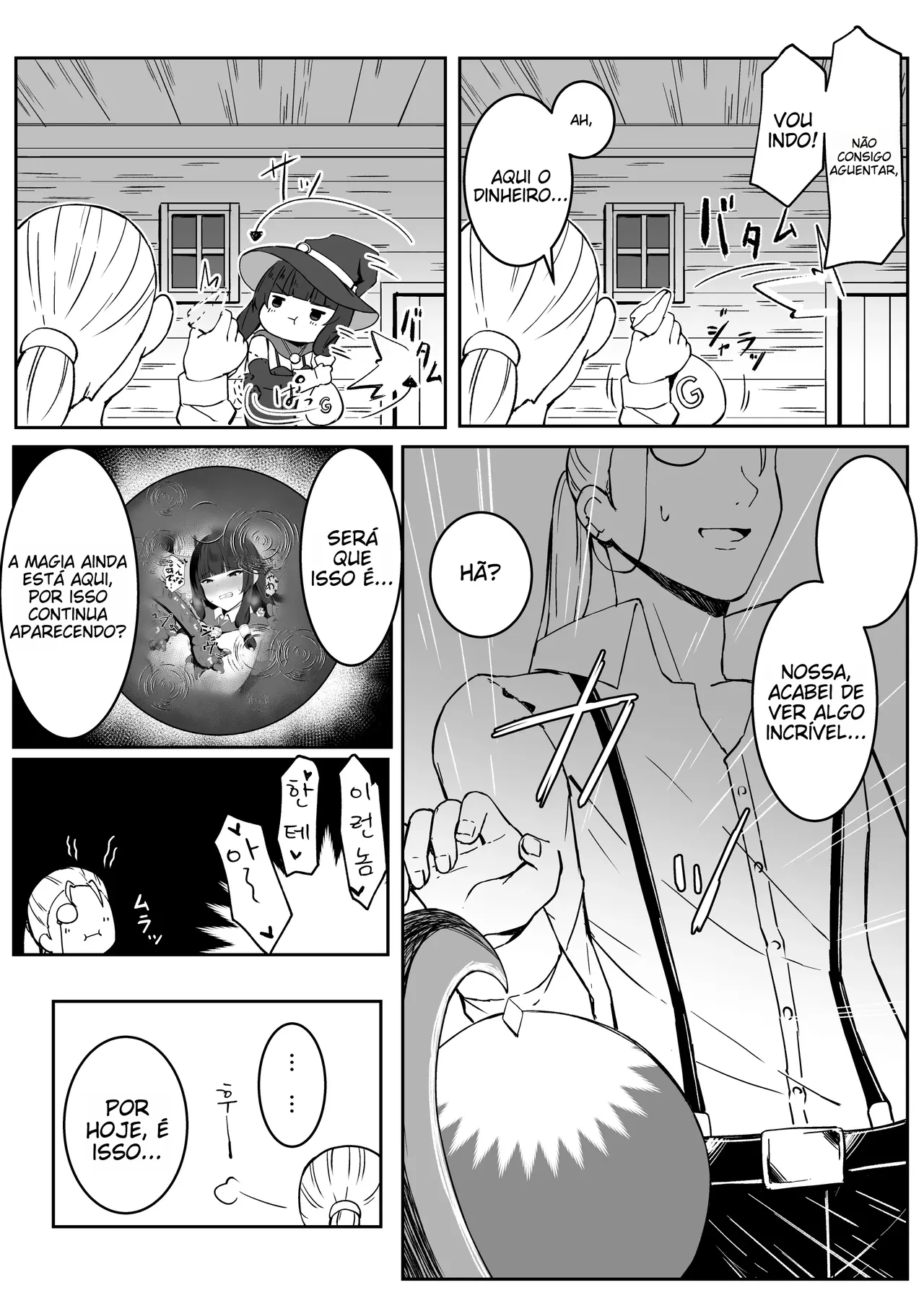 [Omochi no Mochiya (Numamochi)] Saikyou Witch ga Zako Monster-tachi ni Haiboku Suru Hanashi | [Portuguese-BR] (TR-144) 이미지 번호 41