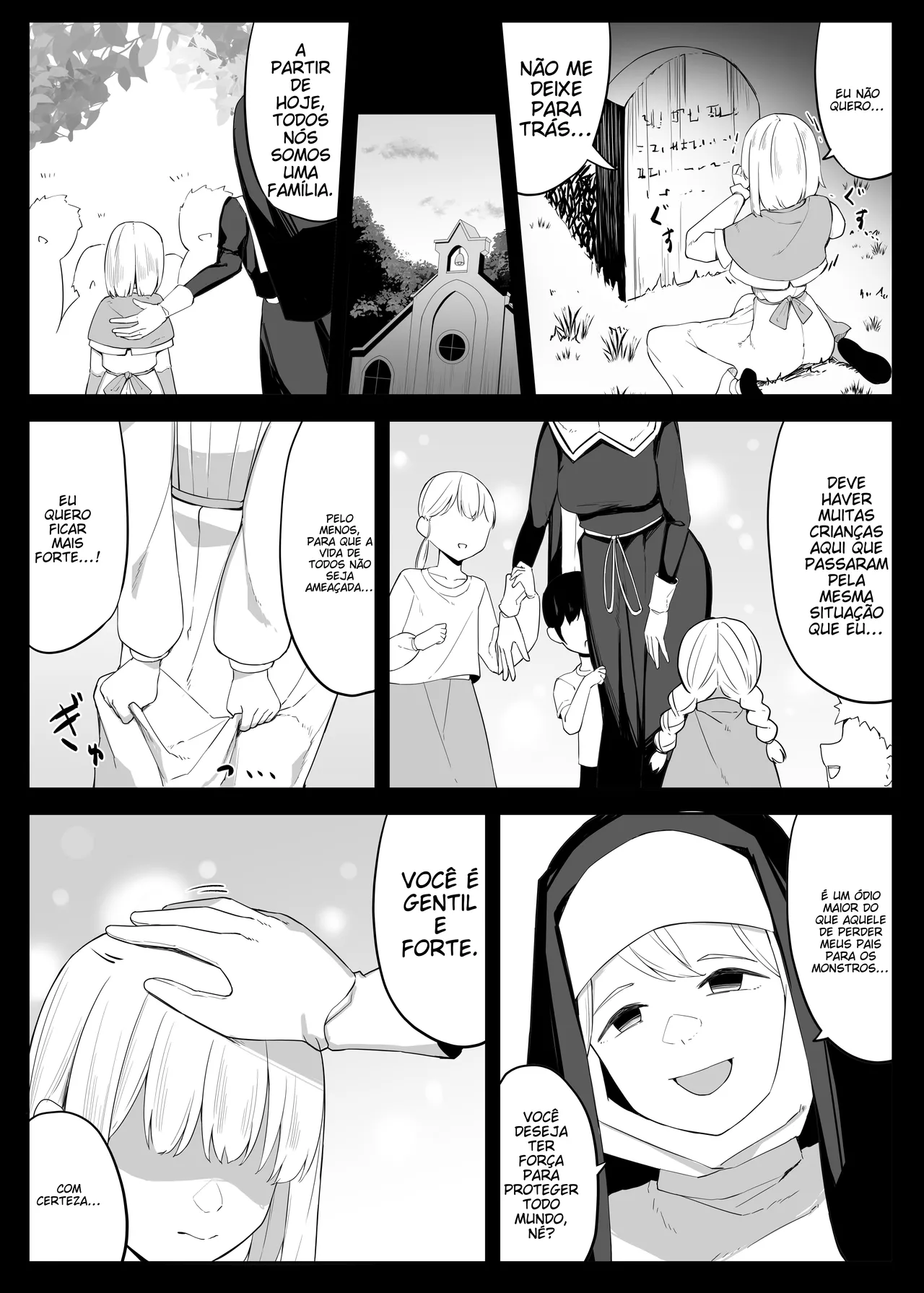 [Omochi no Mochiya (Wabimochi)] Tatakau Sister ga Shokushu Monster ni Haiboku suru Hanashi [Portuguese-BR] (TR-145) image number 12
