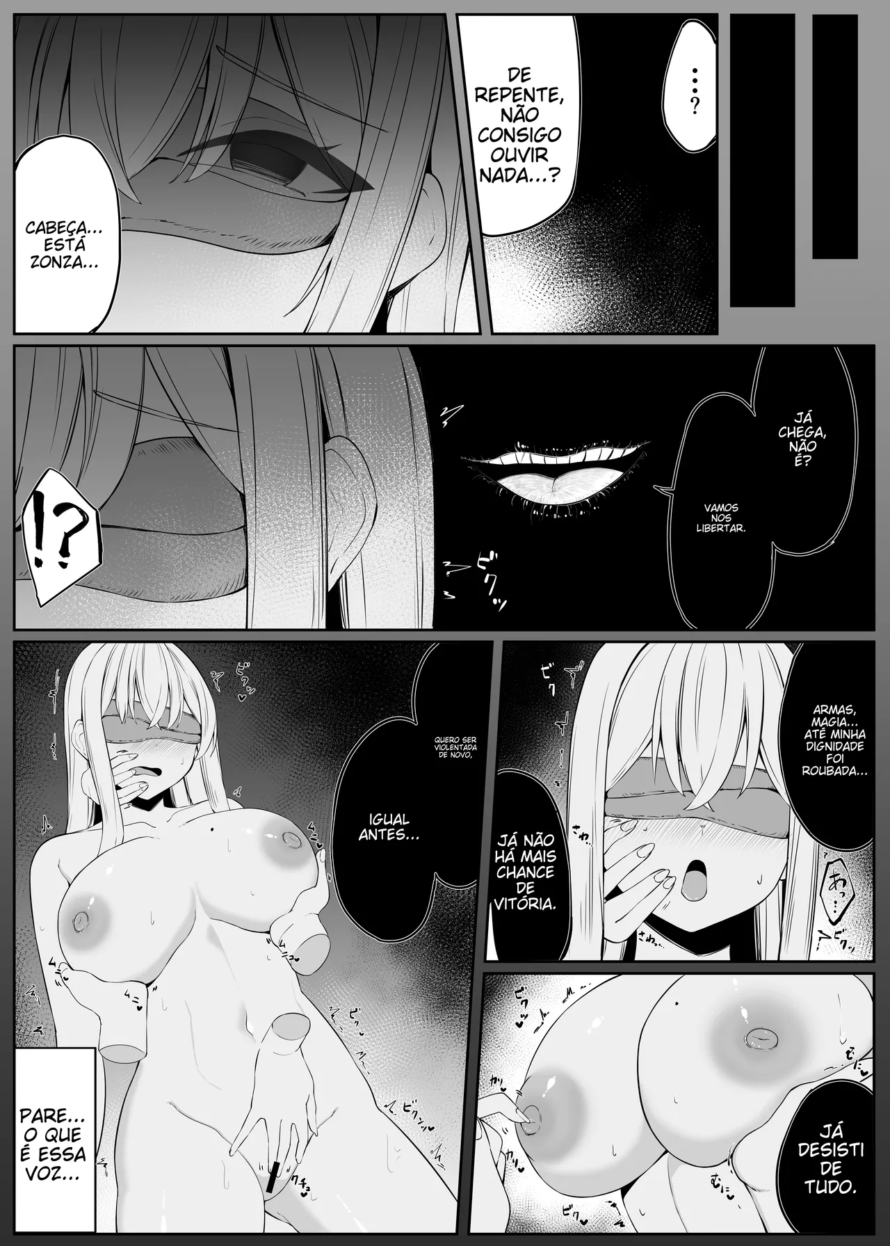 [Omochi no Mochiya (Wabimochi)] Tatakau Sister ga Shokushu Monster ni Haiboku suru Hanashi [Portuguese-BR] (TR-145) image number 48
