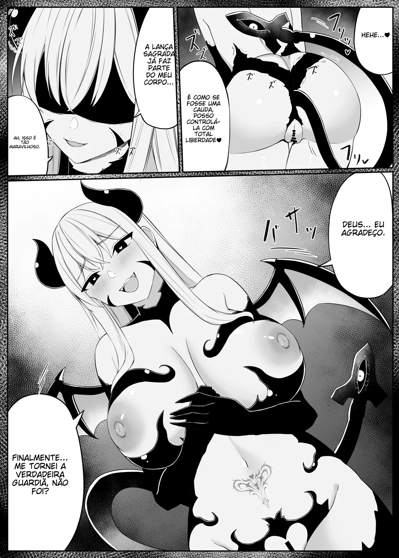 [Omochi no Mochiya (Wabimochi)] Tatakau Sister ga Shokushu Monster ni Haiboku suru Hanashi [Portuguese-BR] (TR-145) image number 56