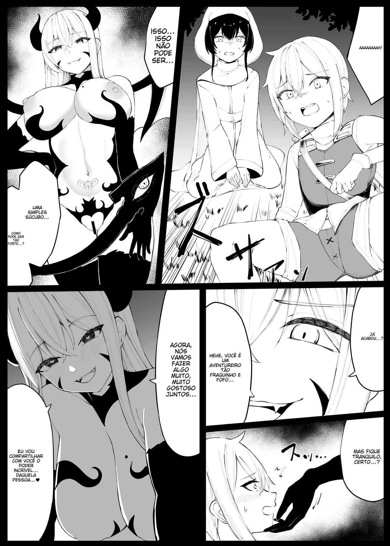 [Omochi no Mochiya (Wabimochi)] Tatakau Sister ga Shokushu Monster ni Haiboku suru Hanashi [Portuguese-BR] (TR-145) image number 61