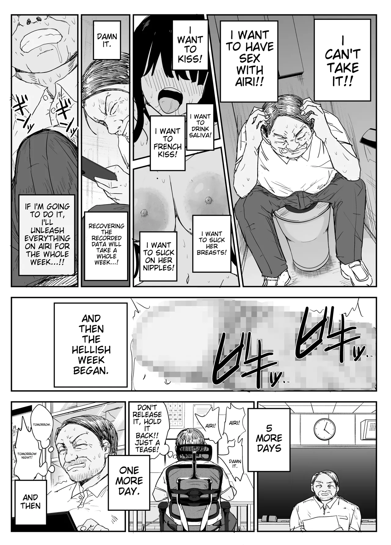 Oshiego Kiss Hame Nikki 2 Iyagaru Oshiego ni Sukumizu Kisete Oppai Nyuurin Shaburimakuru [English] 图片编号 9