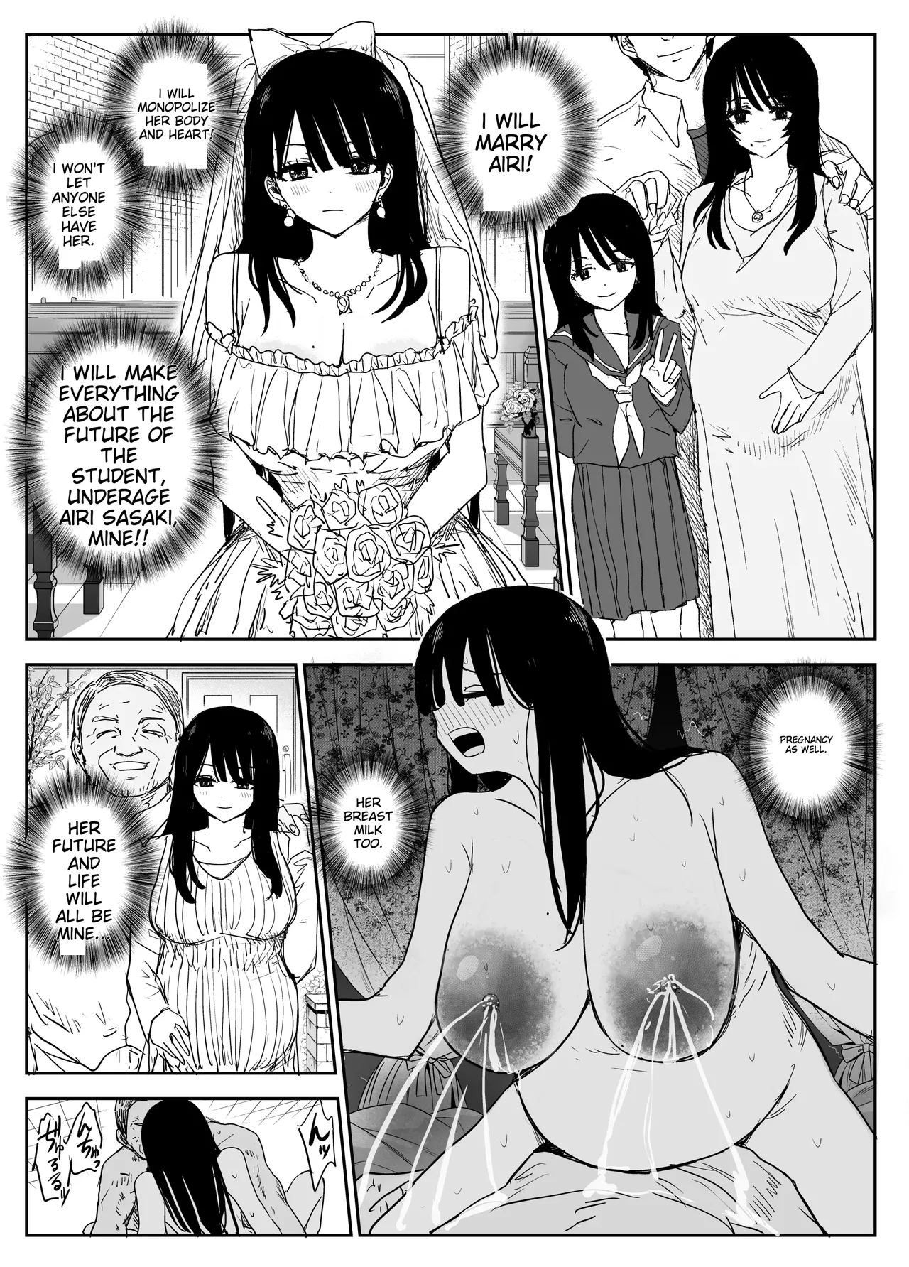 Oshiego Kiss Hame Nikki 2 Iyagaru Oshiego ni Sukumizu Kisete Oppai Nyuurin Shaburimakuru [English] 图片编号 50
