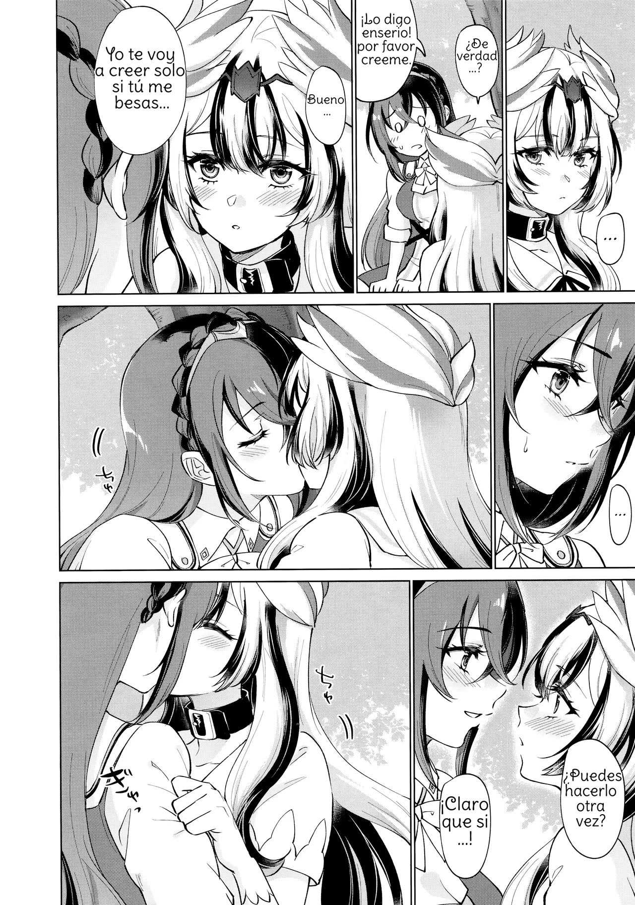 (Kokuin no Hokori 21) [World of Pure (Negom)] Yasashiki Ryuu demo Oshioki Saretai [Spanish] [Amaterasu] изображение № 6