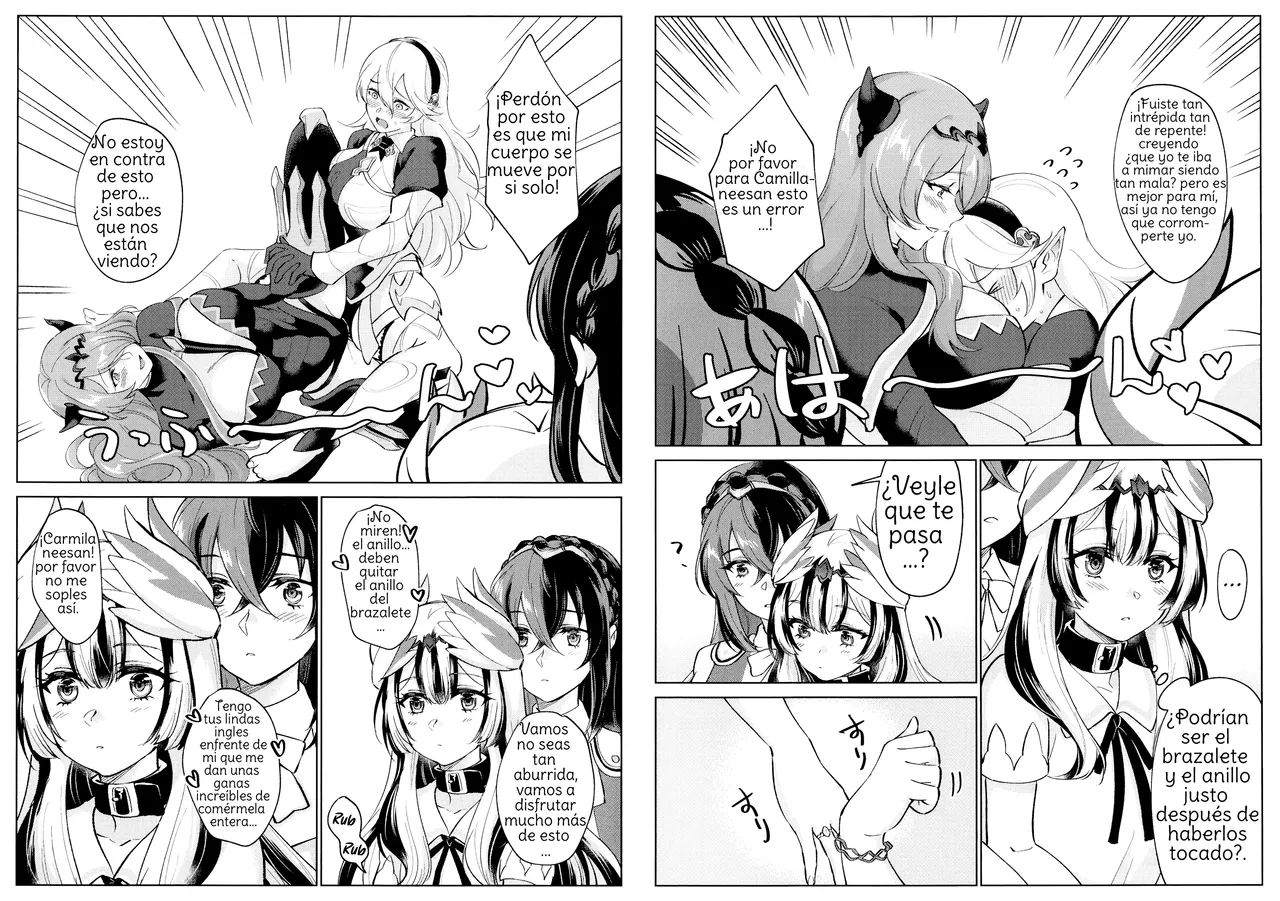 (Kokuin no Hokori 21) [World of Pure (Negom)] Yasashiki Ryuu demo Oshioki Saretai [Spanish] [Amaterasu] изображение № 42