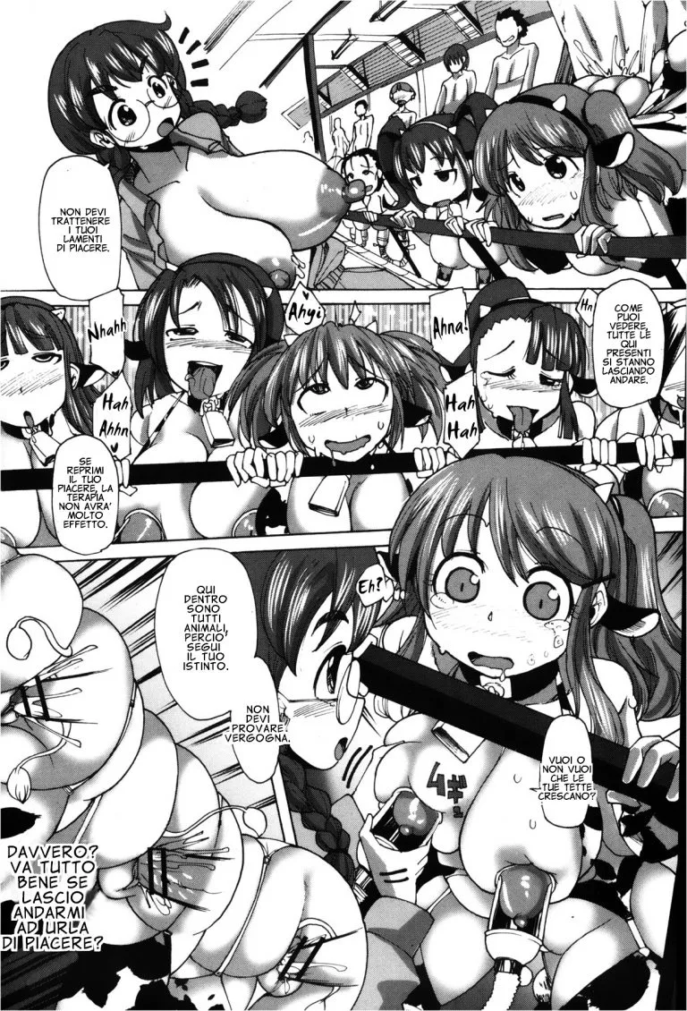 [Sakazaki Freddie] Mitsuko-chan no nyuugyuu taiken-ki | Far Crescere le Tette (COMIC Shingeki 2013-02) [Italian] Bildnummer 17