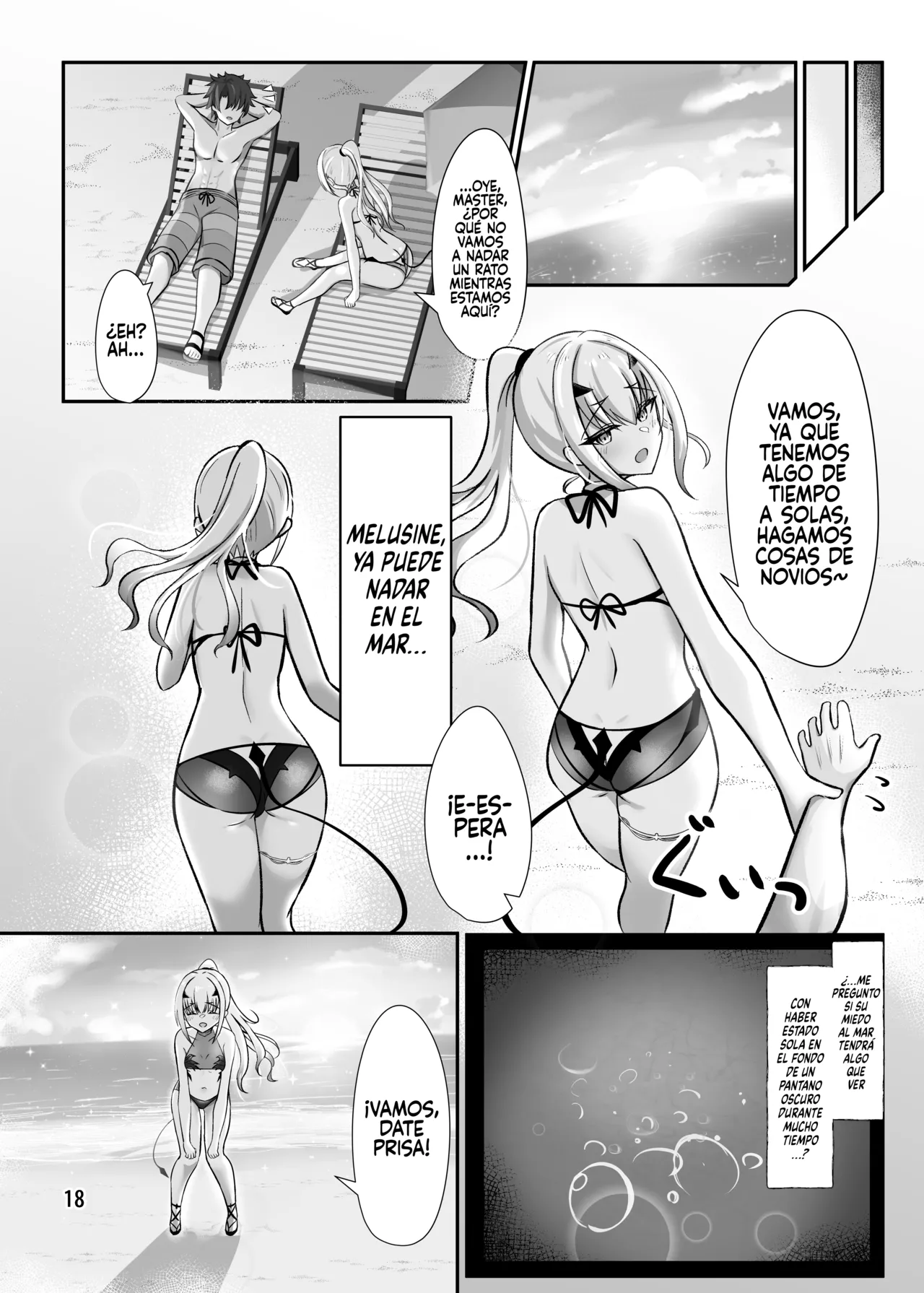 [Sarasara Canvas (Mikisarara)] Kono Hoshi de Ichiban no Hikoukigumo o (Fate Grand Order) [Spanish] [Rakuen Translations] [Digital] 19eme image