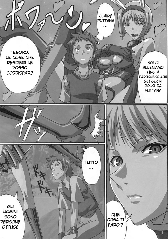 (C72) [Lost Rarities (Takapiko)] Industrial | La Vera Claire (Claymore) [Italian] image number 10