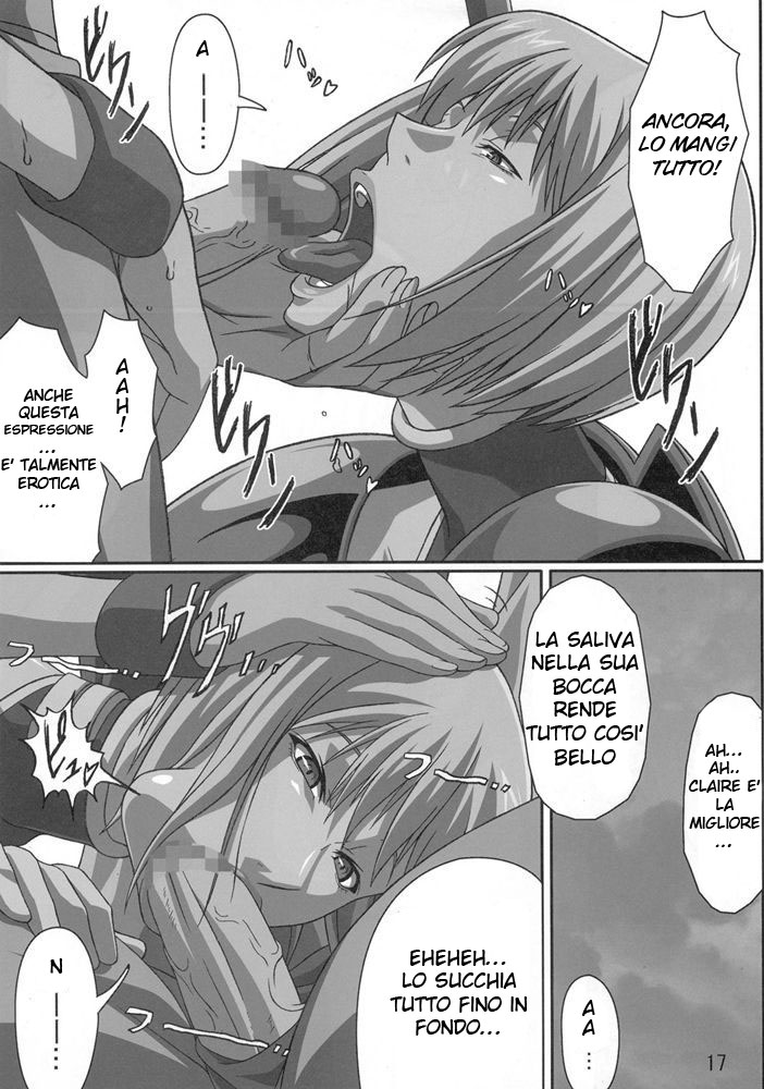 (C72) [Lost Rarities (Takapiko)] Industrial | La Vera Claire (Claymore) [Italian] image number 16