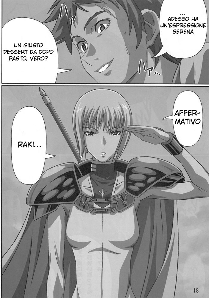 (C72) [Lost Rarities (Takapiko)] Industrial | La Vera Claire (Claymore) [Italian] image number 17