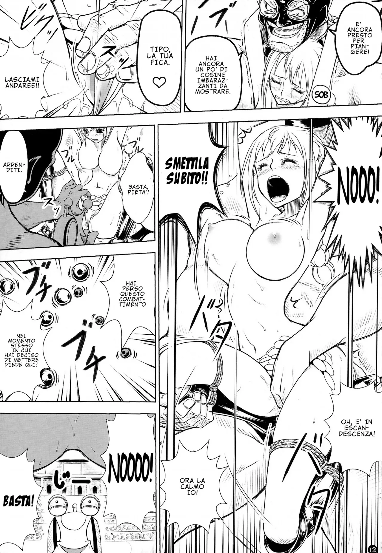 (C86) [Mikenekodou (Muten)] VANQUISH | La Gladiatrice (One Piece) [Italian] Bildnummer 11