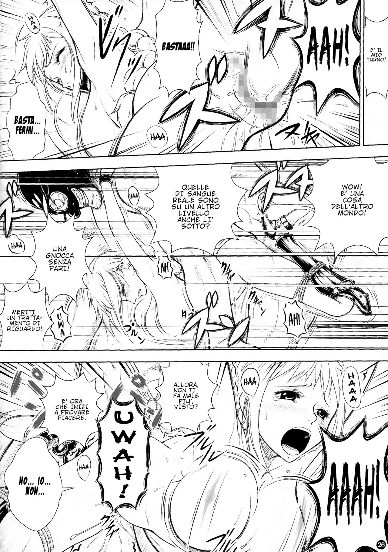 (C86) [Mikenekodou (Muten)] VANQUISH | La Gladiatrice (One Piece) [Italian] Bildnummer 25