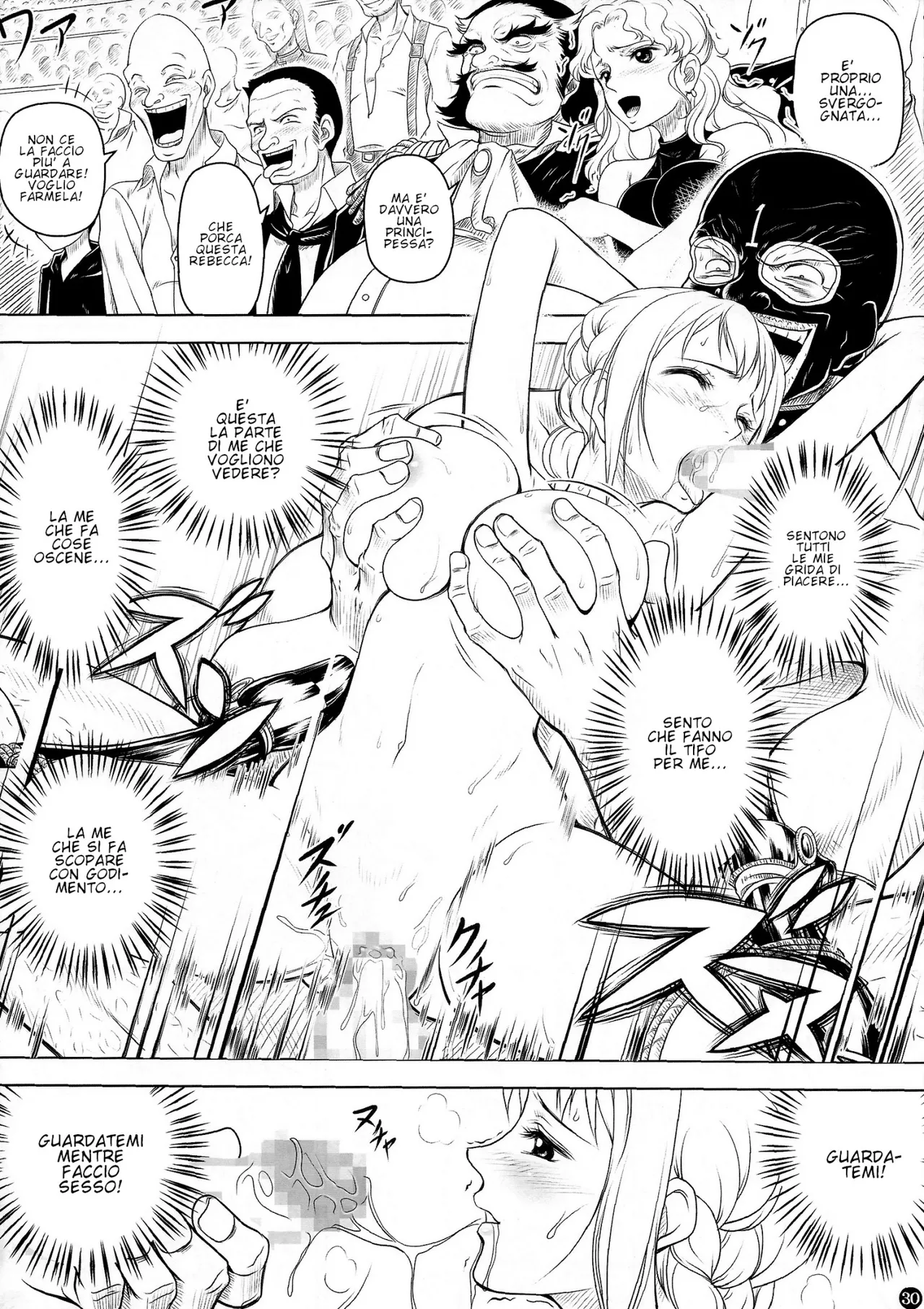 (C86) [Mikenekodou (Muten)] VANQUISH | La Gladiatrice (One Piece) [Italian] Bildnummer 29