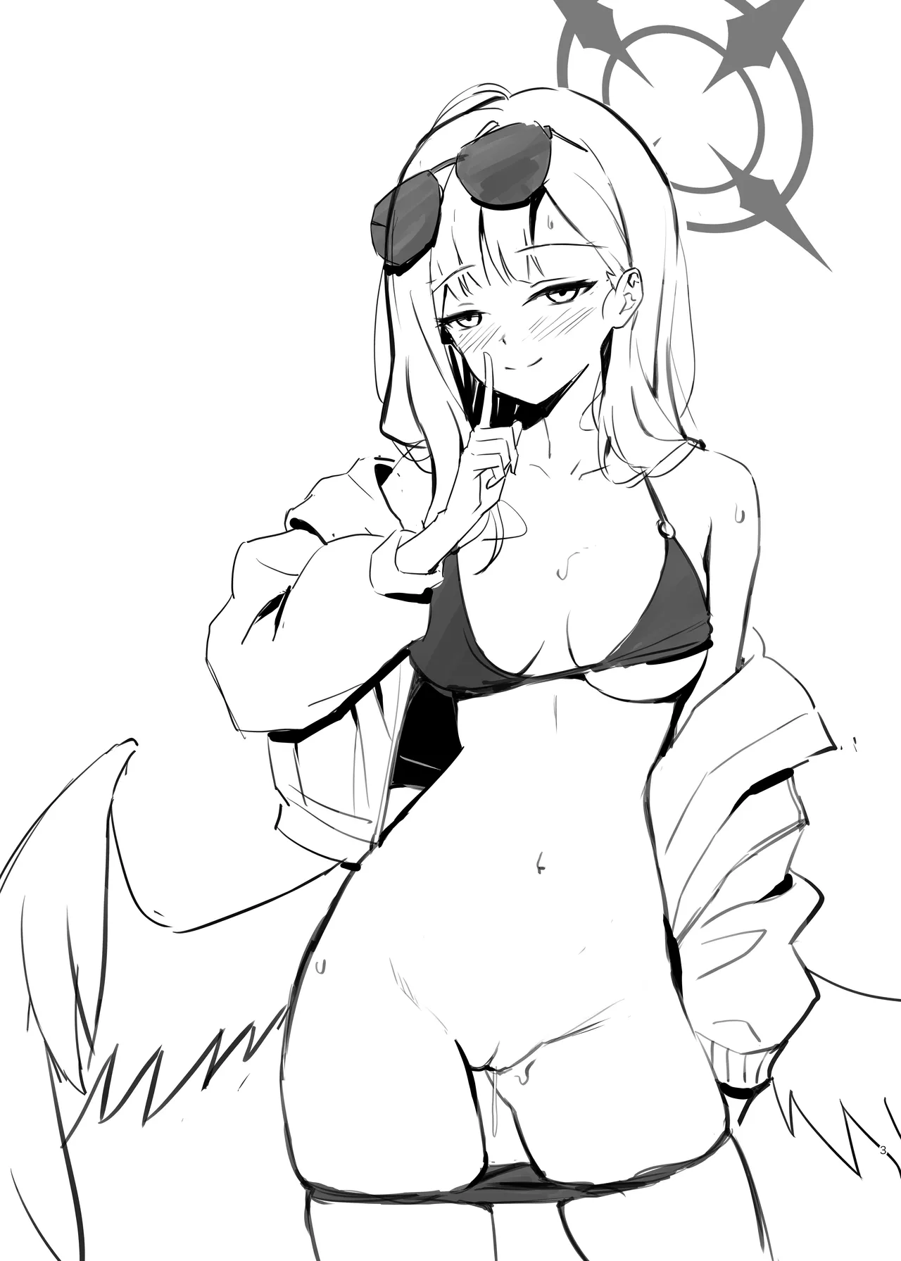 [Tatsunosaki (Akimori)] Sensei, can we have a go over there? (Blue Archive) [Portuguese - BR / VFTS352] image number 3