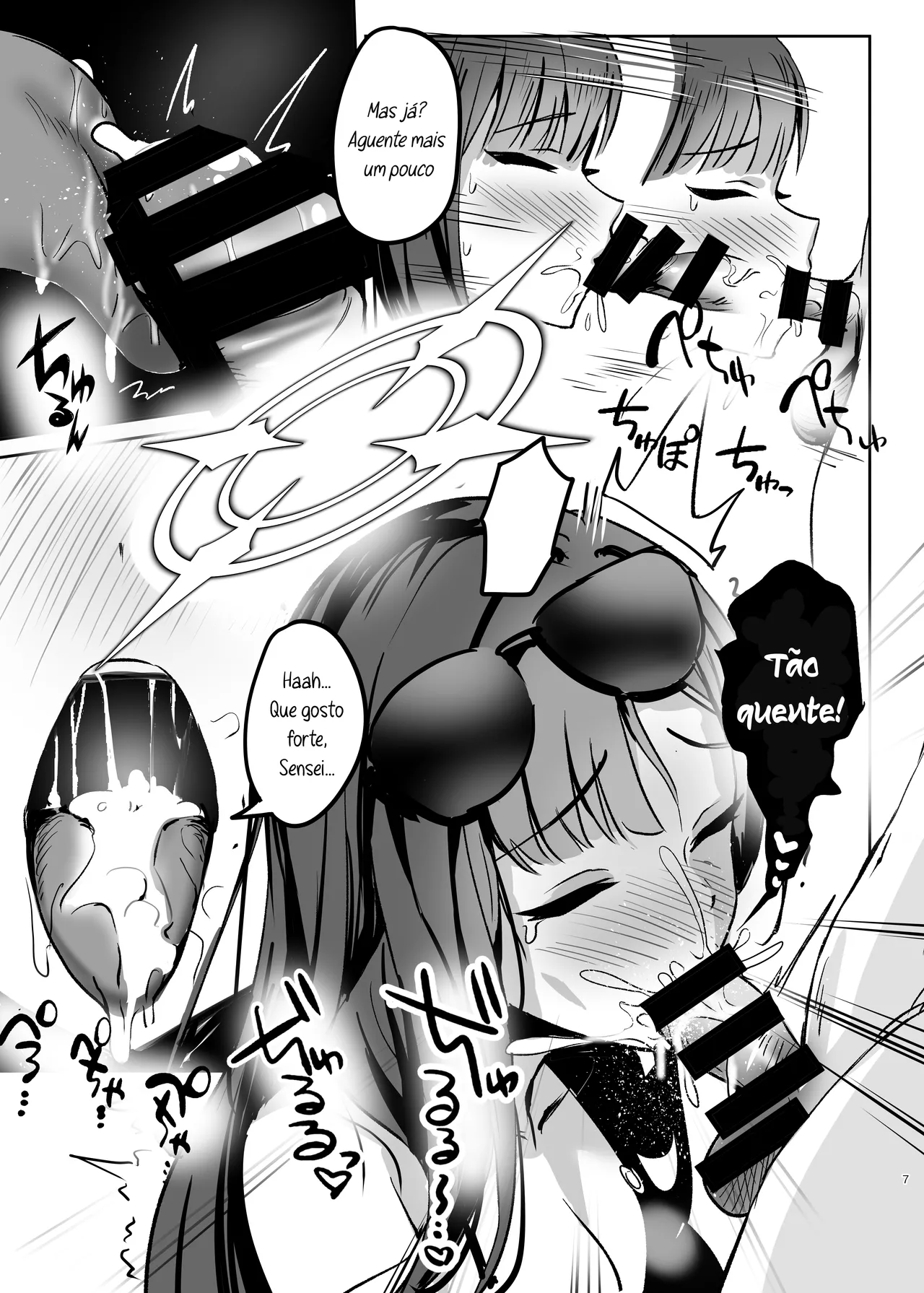 [Tatsunosaki (Akimori)] Sensei, can we have a go over there? (Blue Archive) [Portuguese - BR / VFTS352] image number 7