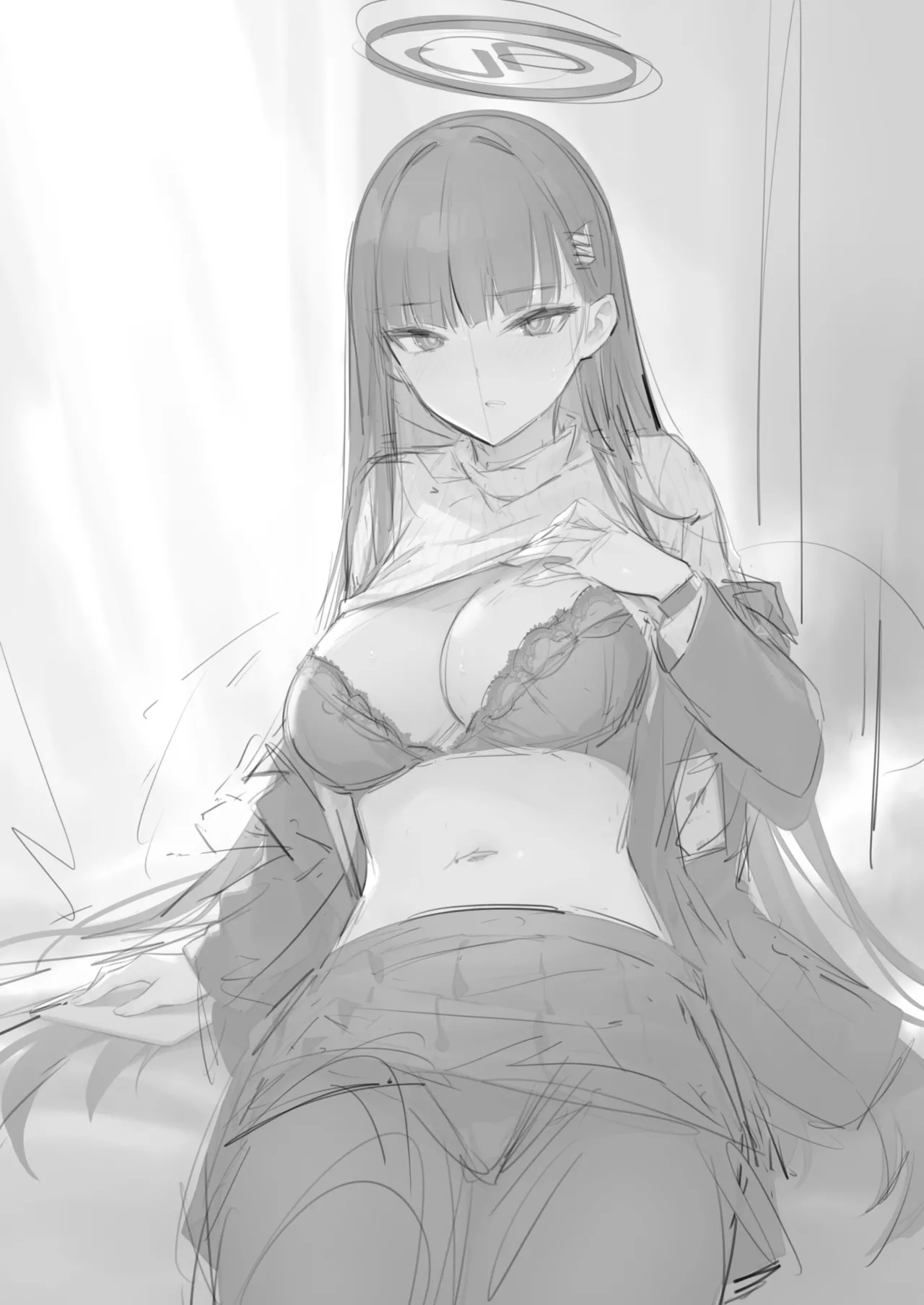 [ZEN] Kaichou Rio no Onegai | 会长莉音的请求 (Blue Archive) [Chinese] [白杨汉化组]  [Digital] imagen número 22