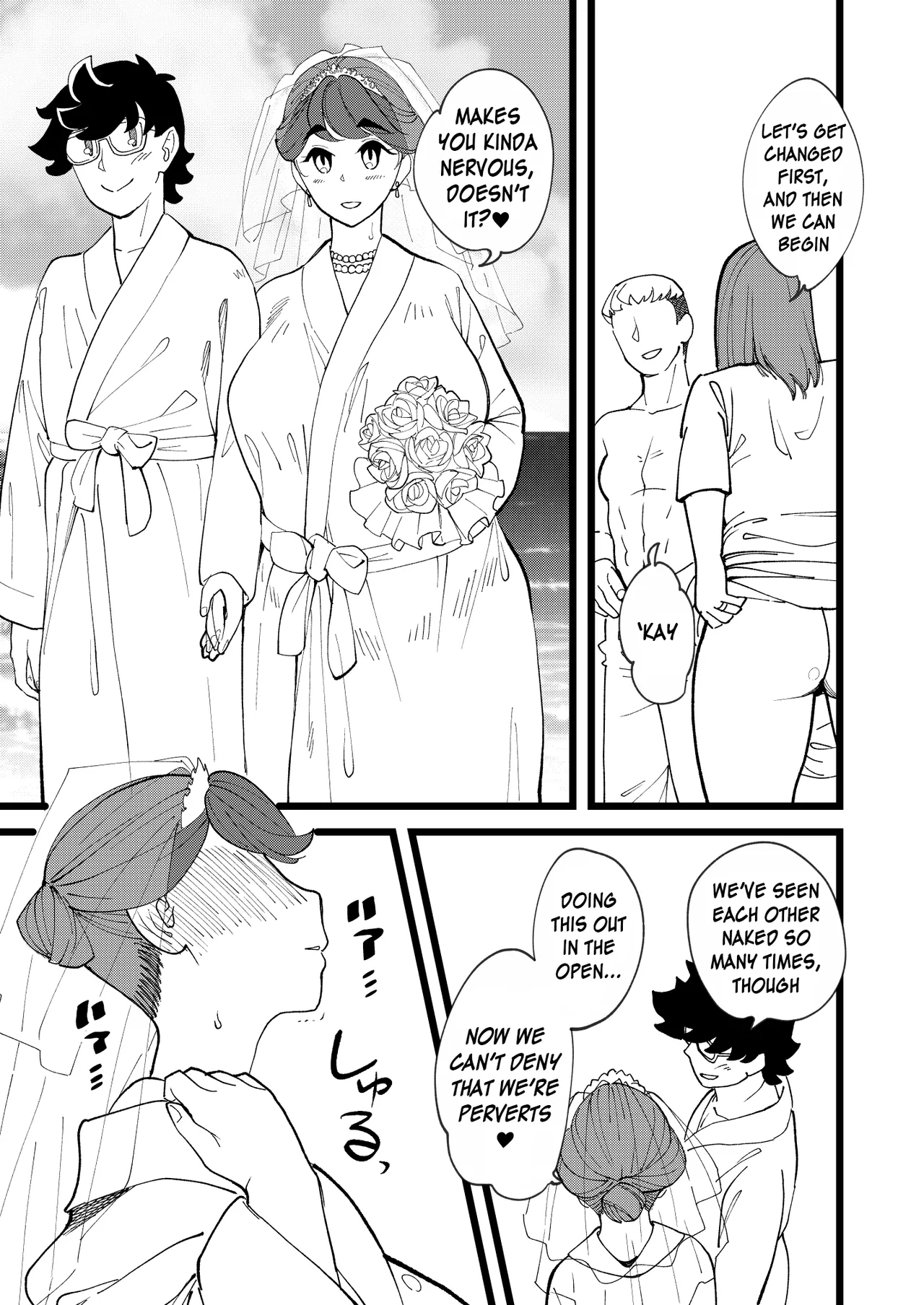 [Hi-Per Pinch (clover)] Kyouyuu Kanojo 3rd Botebara Anal Sex | My Best Friend's Girlfriend 3rd Pregnant Anal Sex [English] [JusenkyoTL] [Digital] imagen número 3