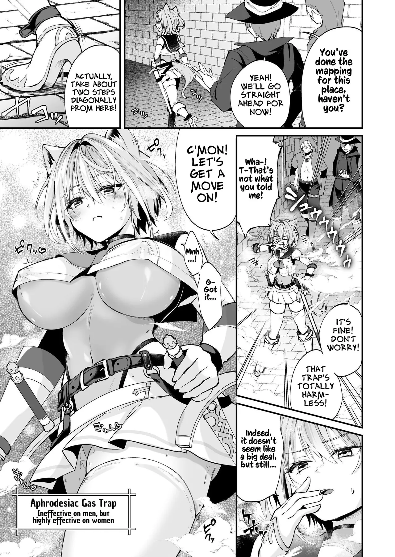 [Seika Kairaku Shoten] Hakurou Kenshi Hati-chan no Ecchi na Bouken no Sho | White Wolf Swordswoman's Erotic Adventure [English] [Kusanuu] [Digital] numero di immagine  101