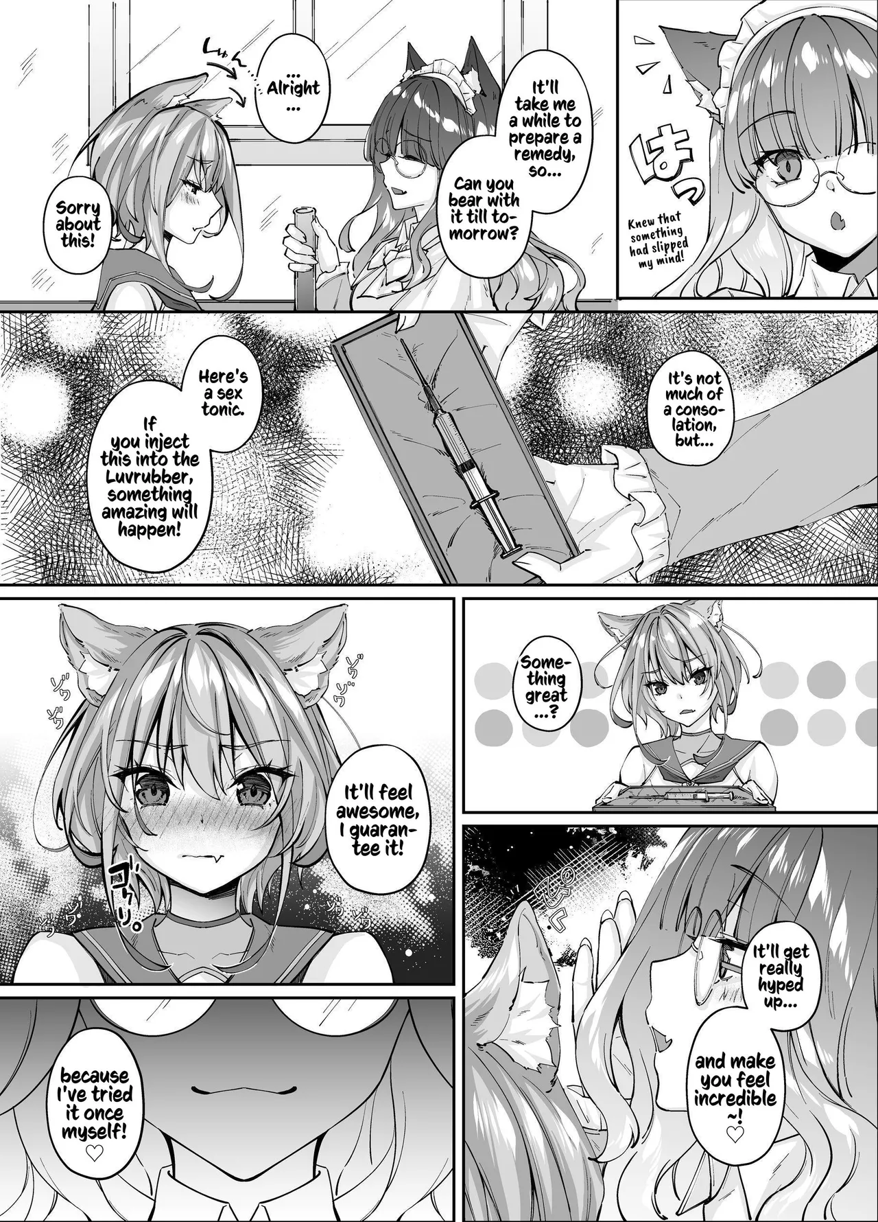 [Seika Kairaku Shoten] Hakurou Kenshi Hati-chan no Ecchi na Bouken no Sho | White Wolf Swordswoman's Erotic Adventure [English] [Kusanuu] [Digital] numero di immagine  139