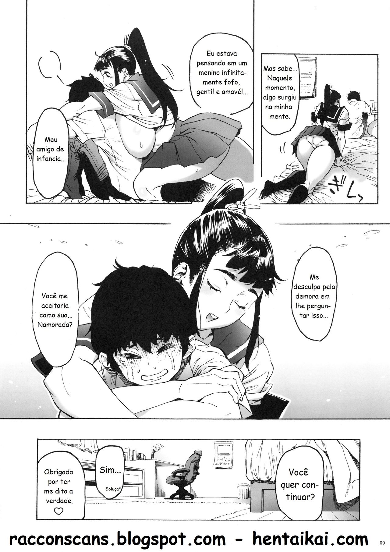 (C94) [Kocho Kocho Koukou (Bonten)] Aki-nee to... JK Ponyta 2 | With Aki-Nee... Ponytailed High School Girl 2 [Portuguese-BR] {Guaxinim/HentaiKai} image number 10