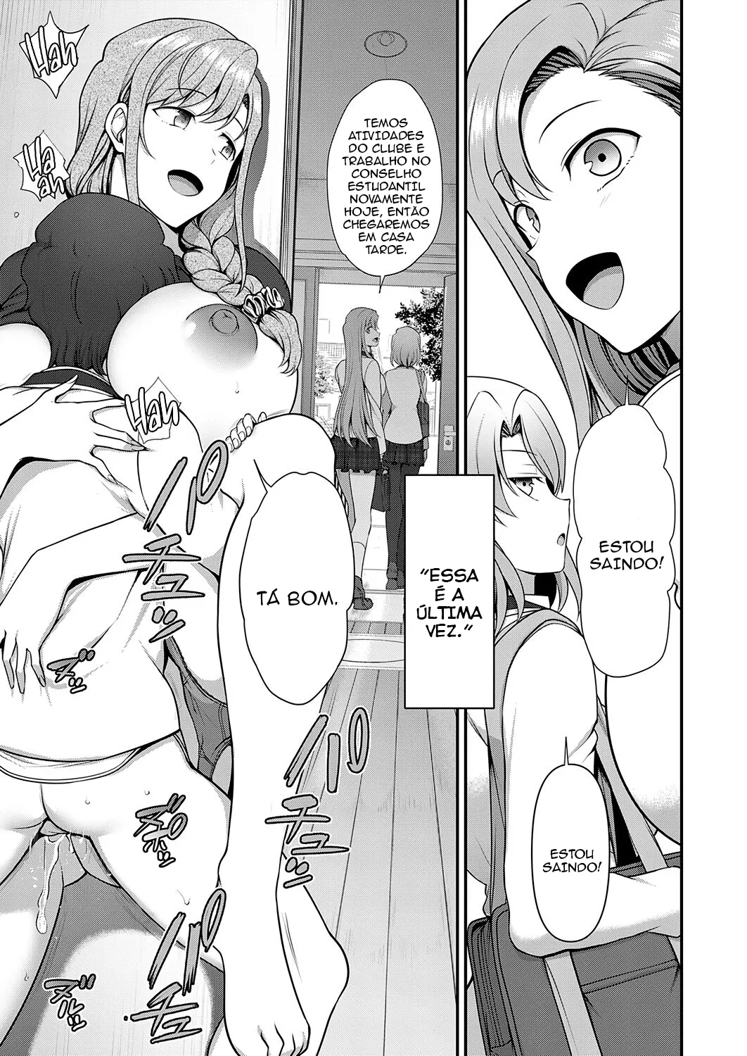 [Aiue Oka] FamiCon - Family Control Ch. 2 | Controle Familiar Cap. 2 (COMIC ExE 29) [Portuguese-BR] [TraduZion] [Decensored] [Digital] image number 11