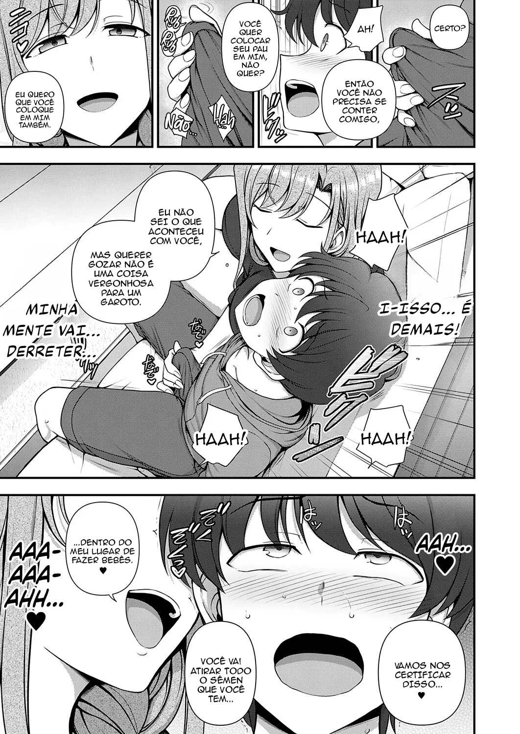 [Aiue Oka] FamiCon - Family Control Ch. 2 | Controle Familiar Cap. 2 (COMIC ExE 29) [Portuguese-BR] [TraduZion] [Decensored] [Digital] image number 23