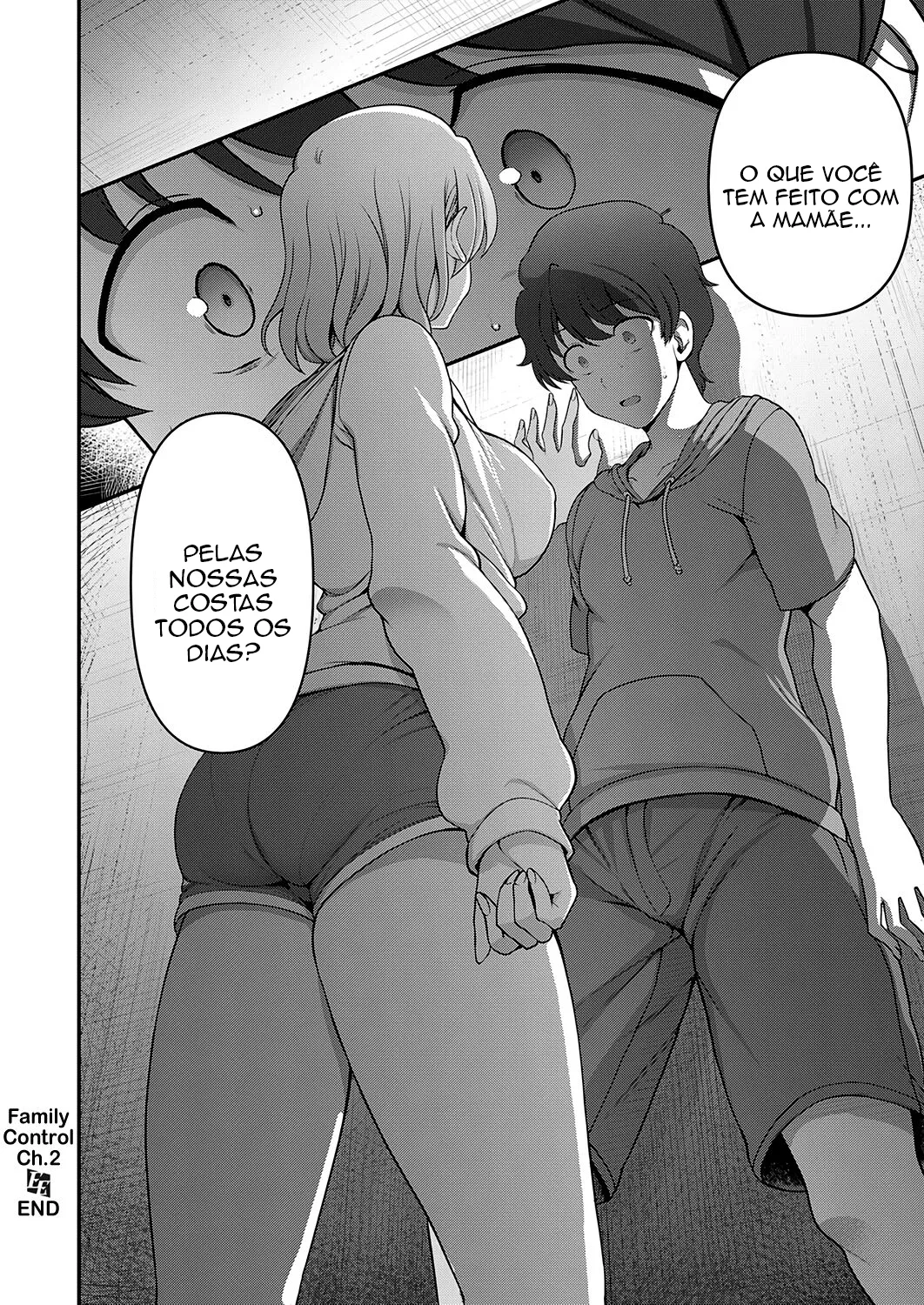 [Aiue Oka] FamiCon - Family Control Ch. 2 | Controle Familiar Cap. 2 (COMIC ExE 29) [Portuguese-BR] [TraduZion] [Decensored] [Digital] image number 44