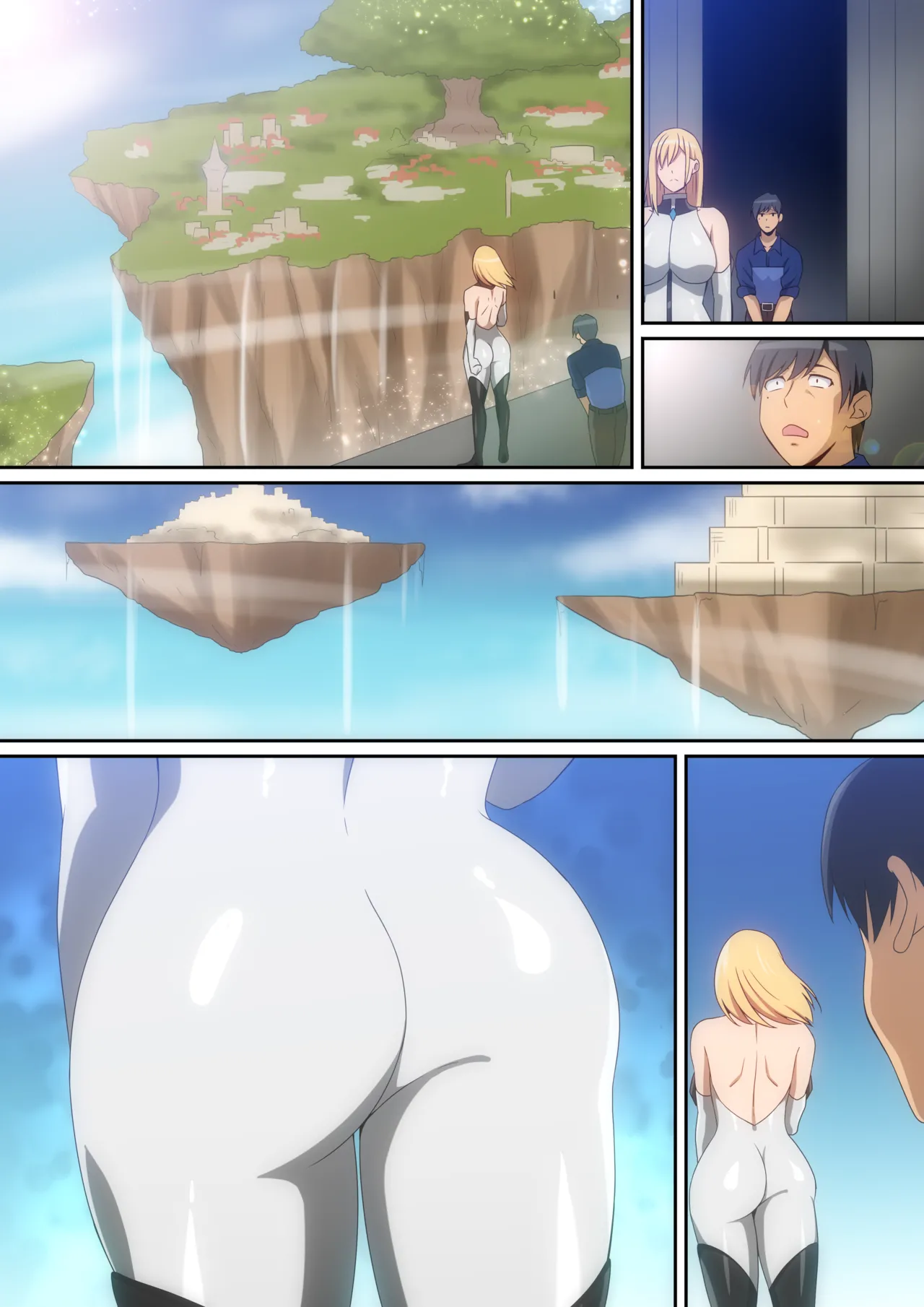 [harahera] Megami ni Isekai Shoukan de Musou Shinai ka to Sasowareta kedo Kotowattara Karada de Iu Koto Kikasarechaimashita... 2 图片编号 50