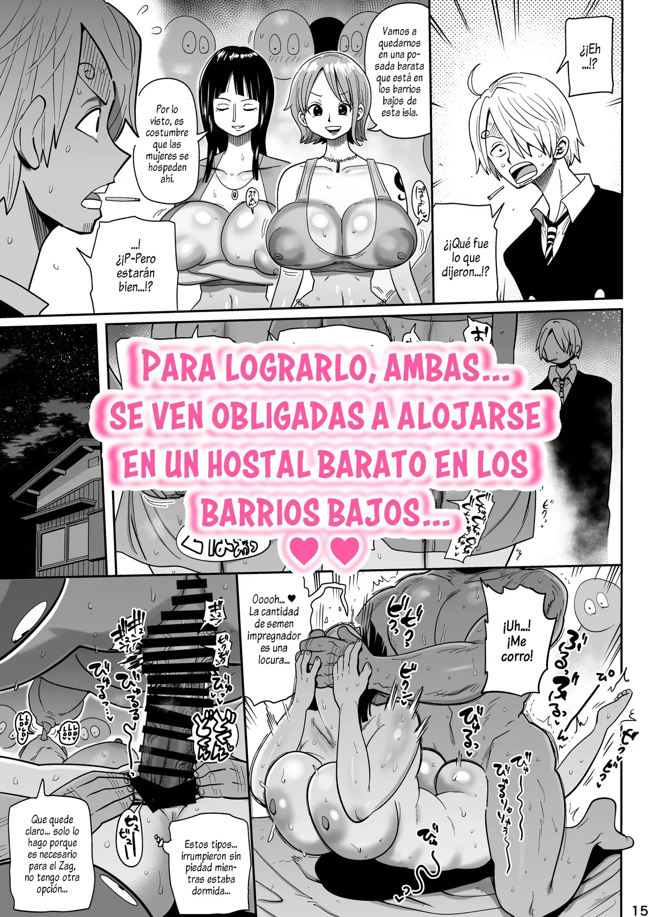 [CRAFT (kiliu)] ZAGPOSE｜La Brújula de Registro de Semen (One Piece) [Spanish] [Al chile no sé Scan] image number 5
