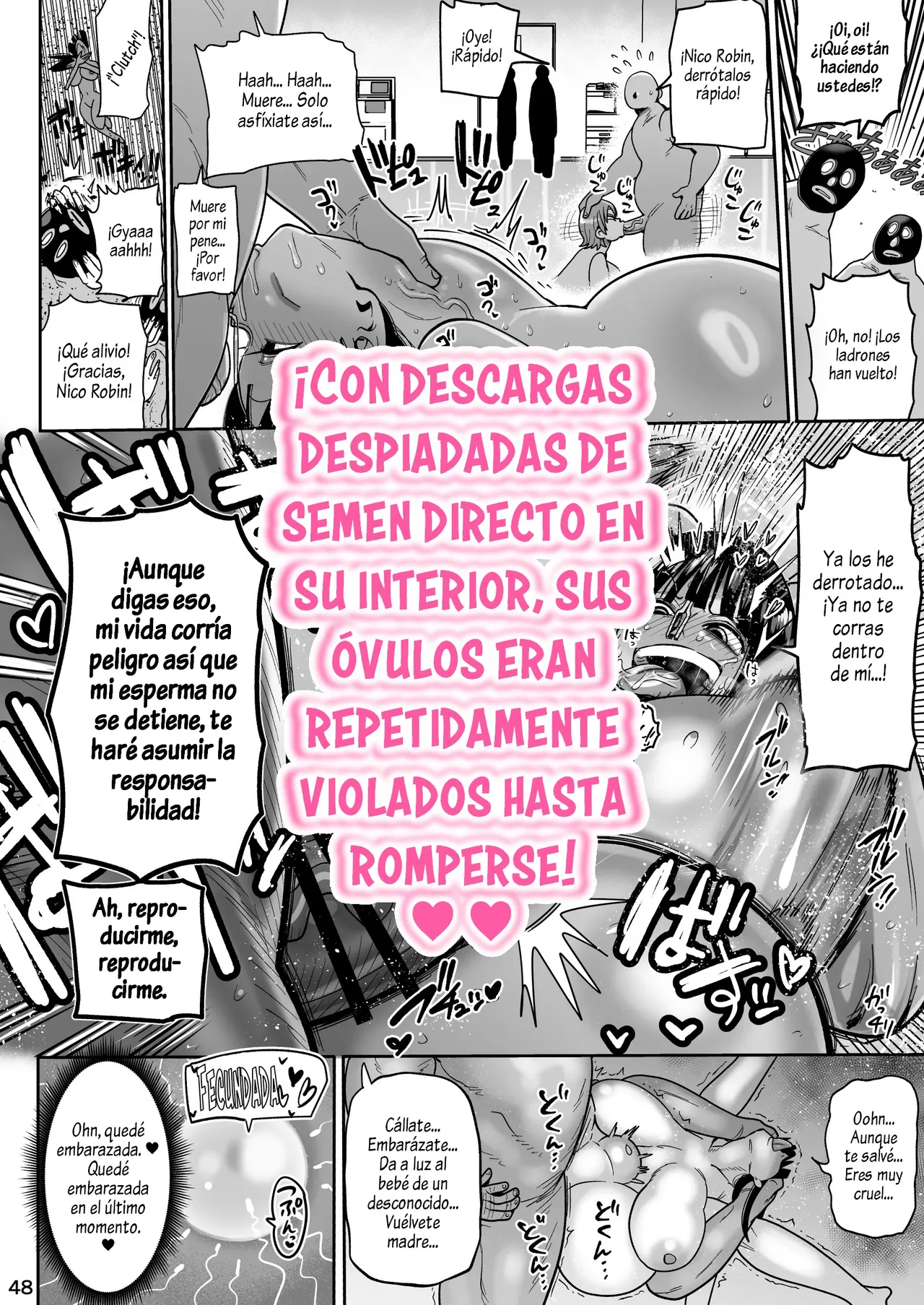 [CRAFT (kiliu)] ZAGPOSE｜La Brújula de Registro de Semen (One Piece) [Spanish] [Al chile no sé Scan] image number 8