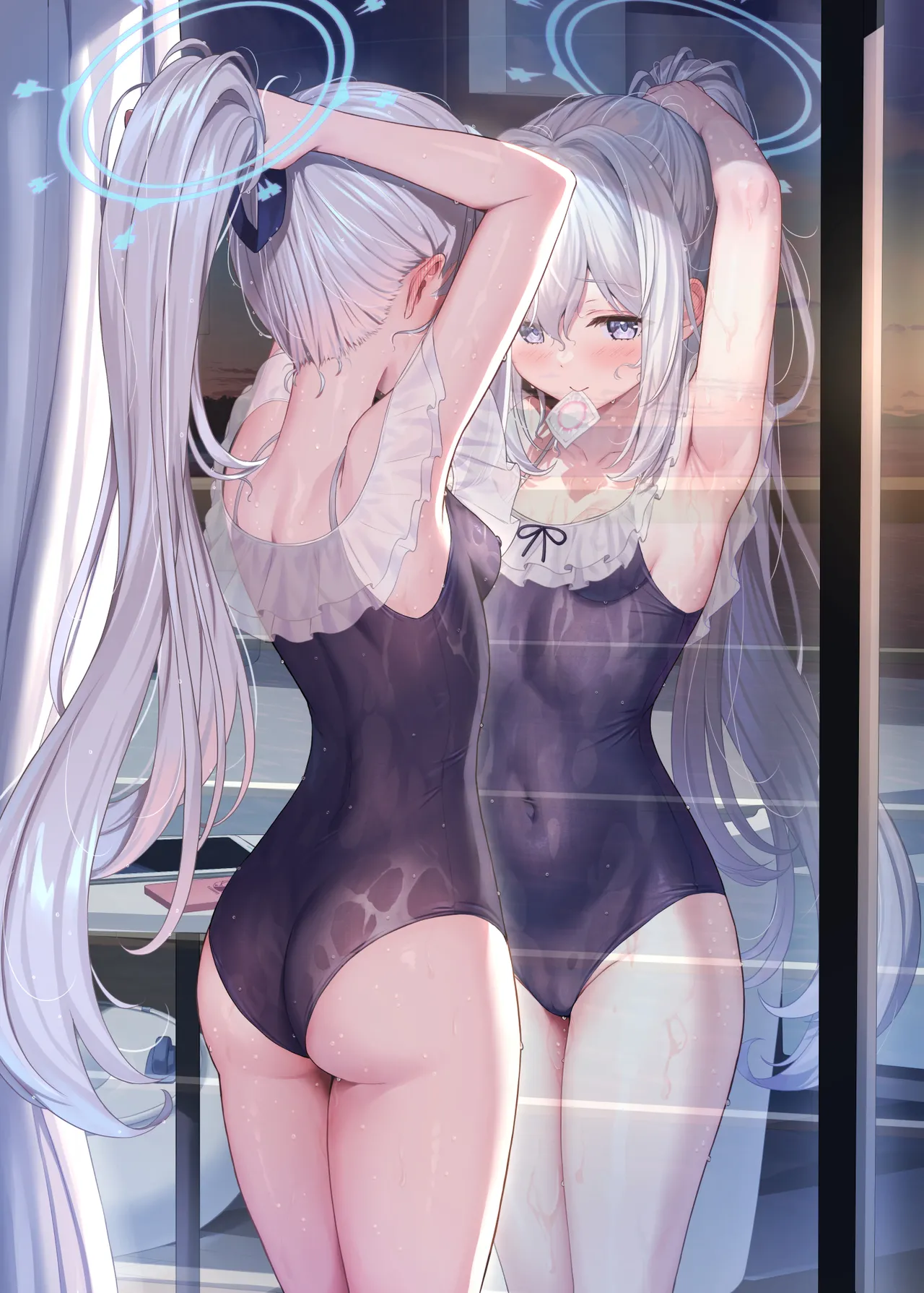 [Horizontal World (Matanonki)] LOVE IT (Only) ONE (Blue Archive) [Chinese] [eve重嵌] [Decensored] [Digital] numero di immagine  3