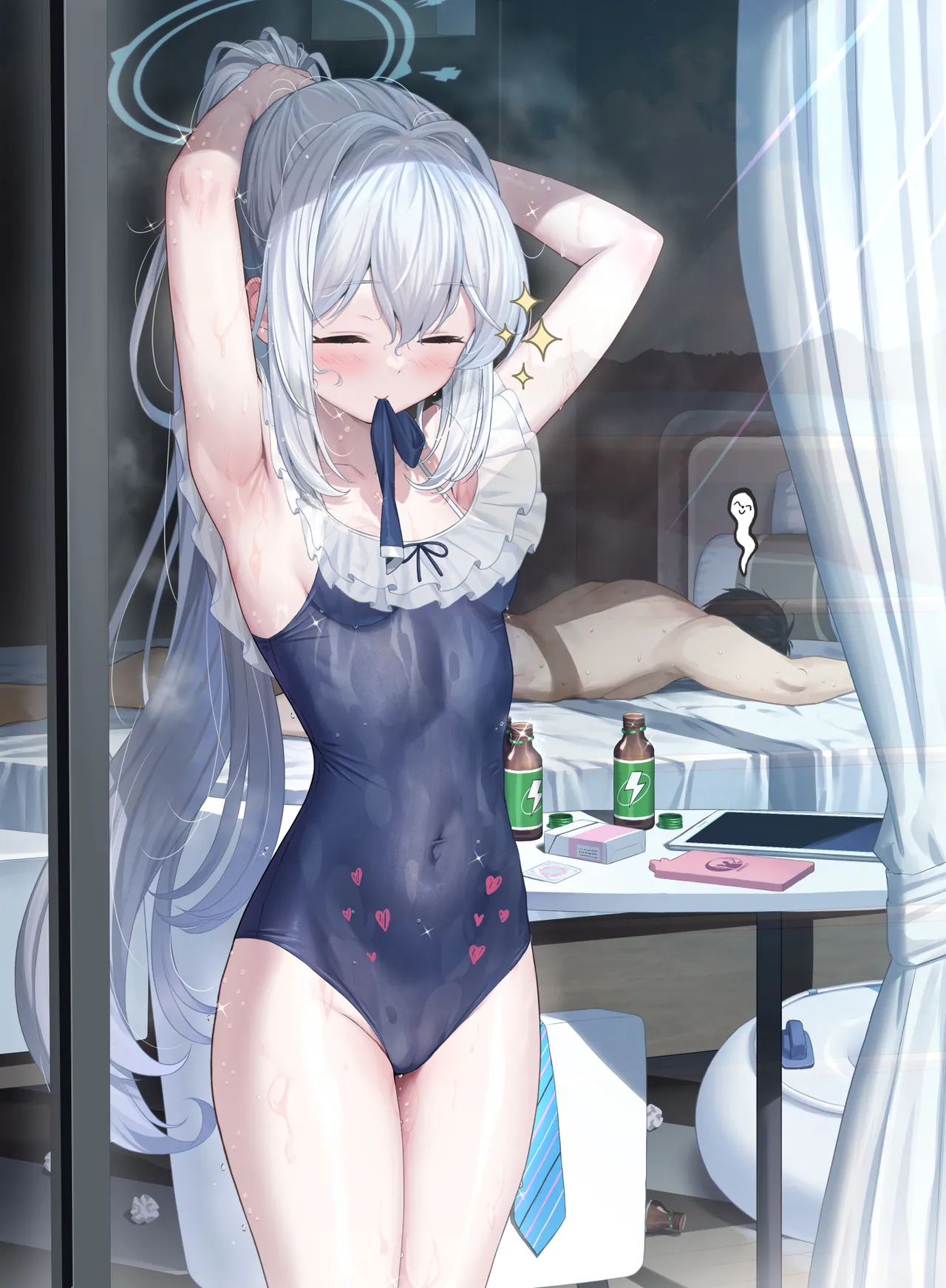 [Horizontal World (Matanonki)] LOVE IT (Only) ONE (Blue Archive) [Chinese] [eve重嵌] [Decensored] [Digital] numero di immagine  28