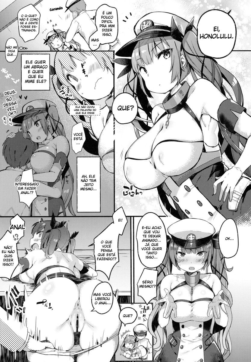 (COMIC1☆13) [mocha*2popcorn (Kibii Mocha)] Kanojo wa Zettai Kotowaranai (Azur Lane) [Portuguese-BR] 이미지 번호 4