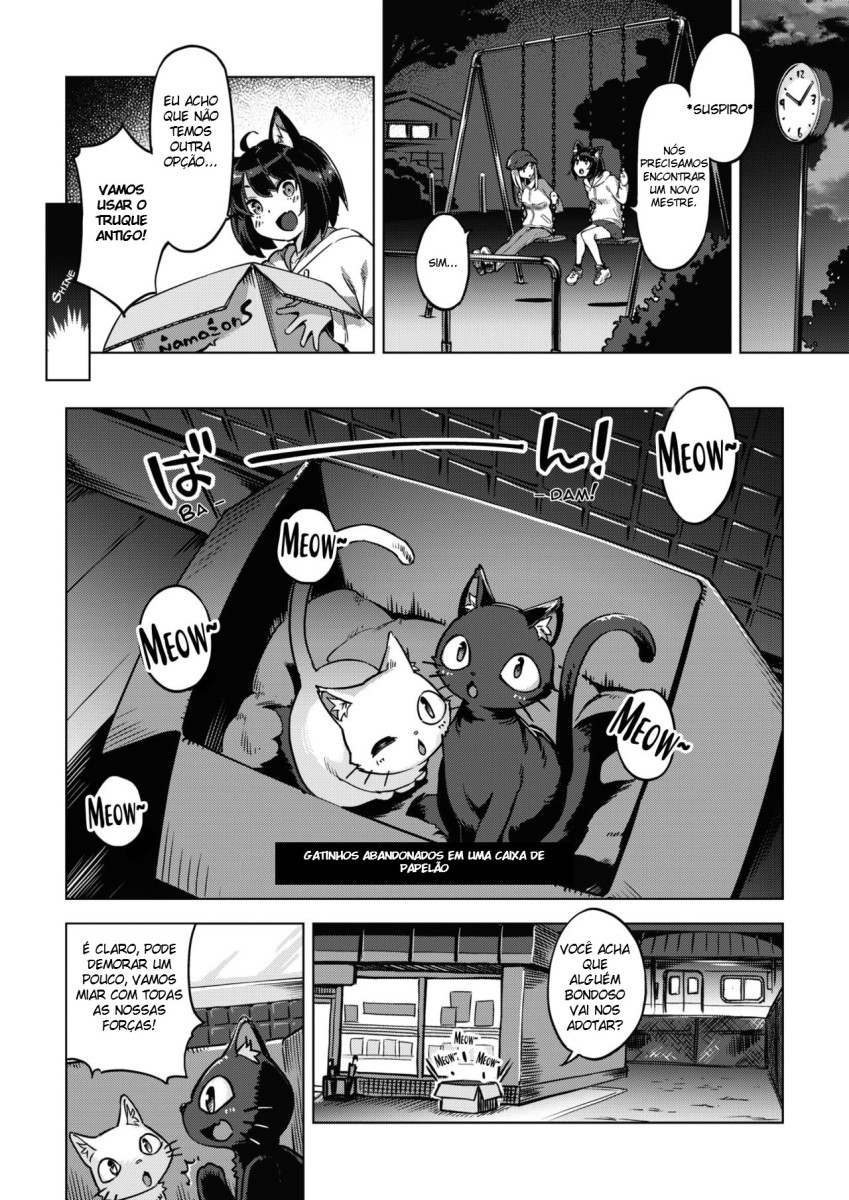 [Super Zombie] Oshikake Nyanko | Unwanted Kitties (COMIC Kairakuten BEAST 2020-07) [Portuguese-BR] [Sugiora] [Digital] 이미지 번호 2